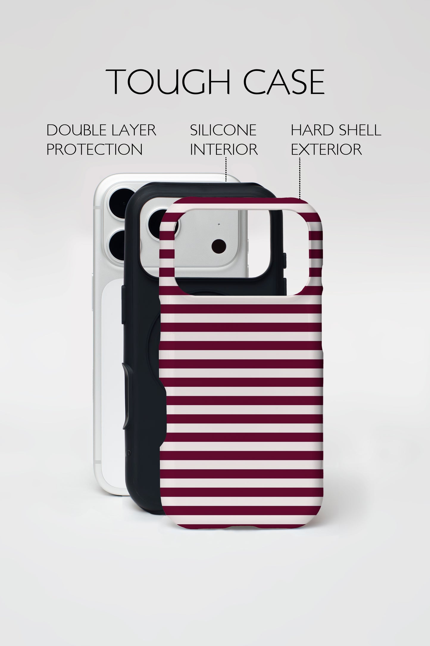 Ruby Line Armoured Phone Case.
