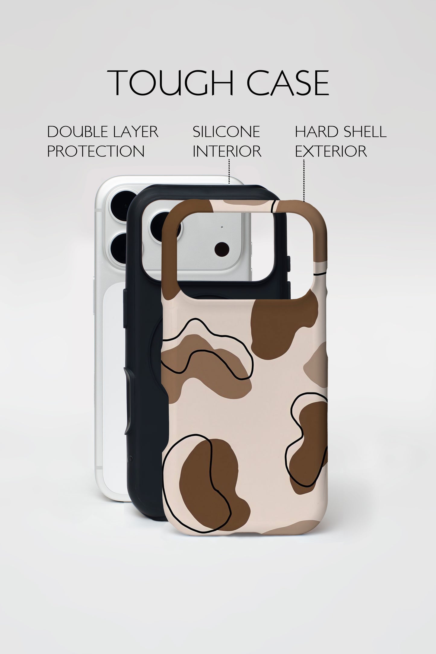 Mocha Drift Armoured Phone Case.