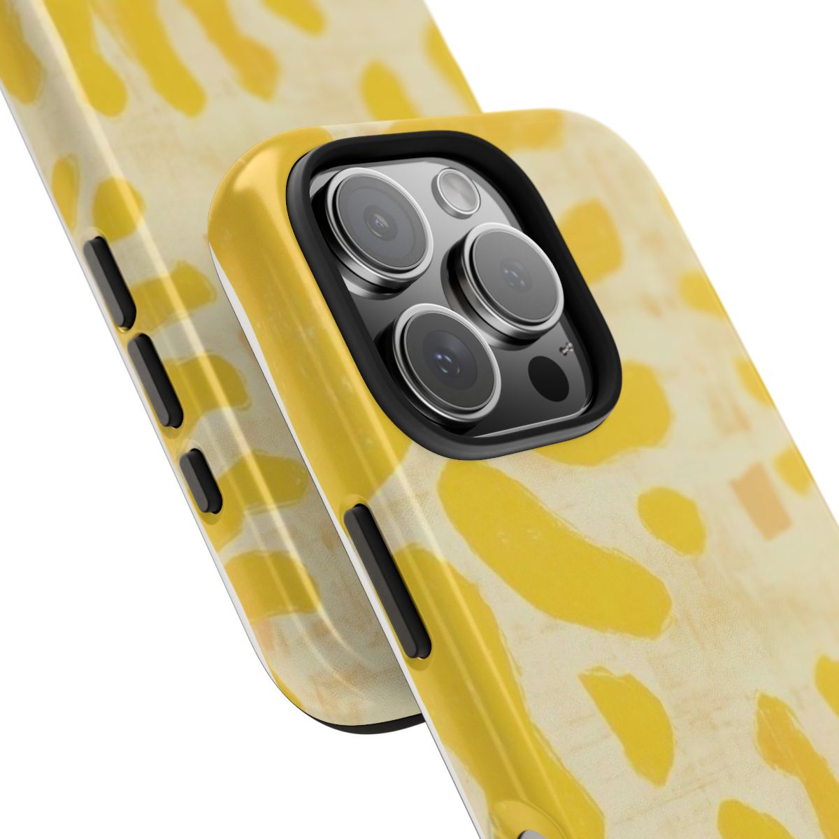 Sunbeam Retro Yellow Aesthetic Phone Case.