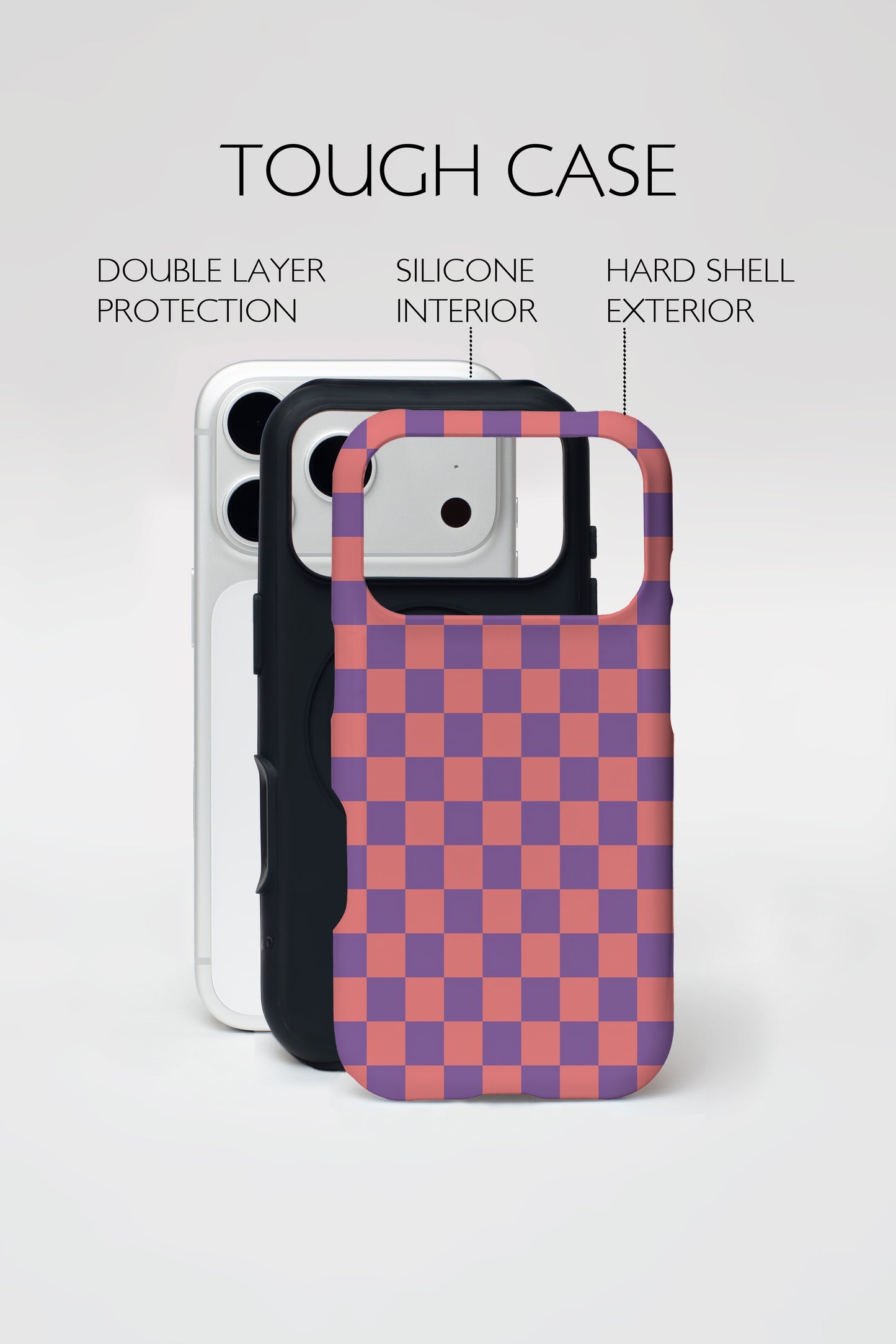 Retro Pixel Armoured Phone Case.