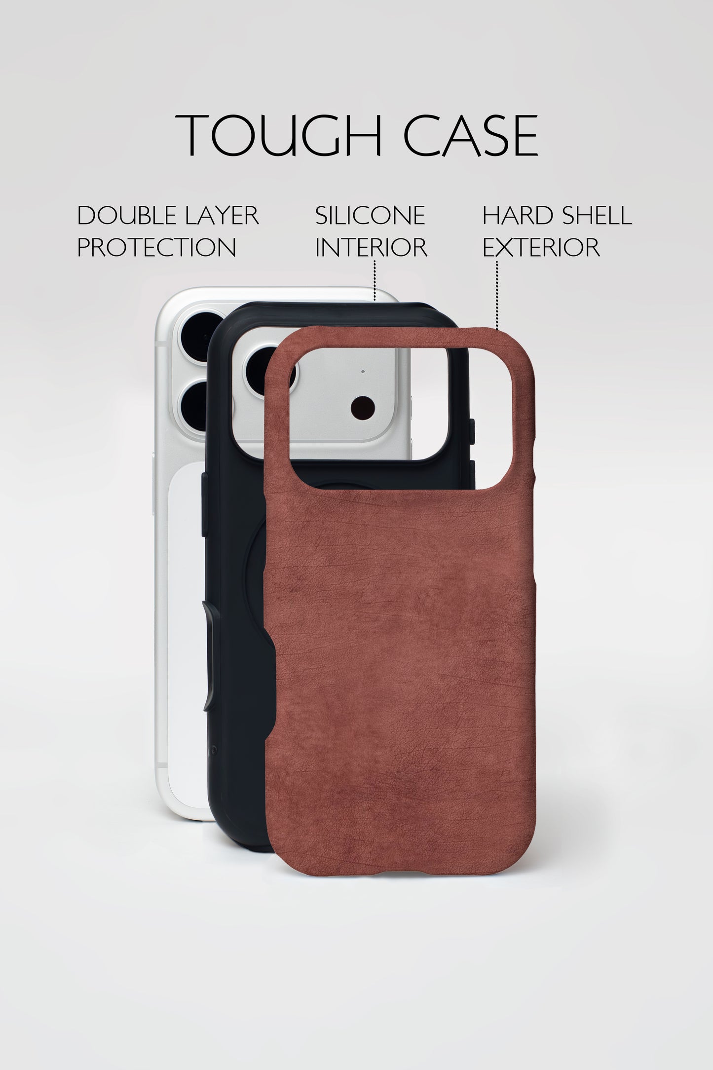 Vintage Leather Armoured Phone Case.