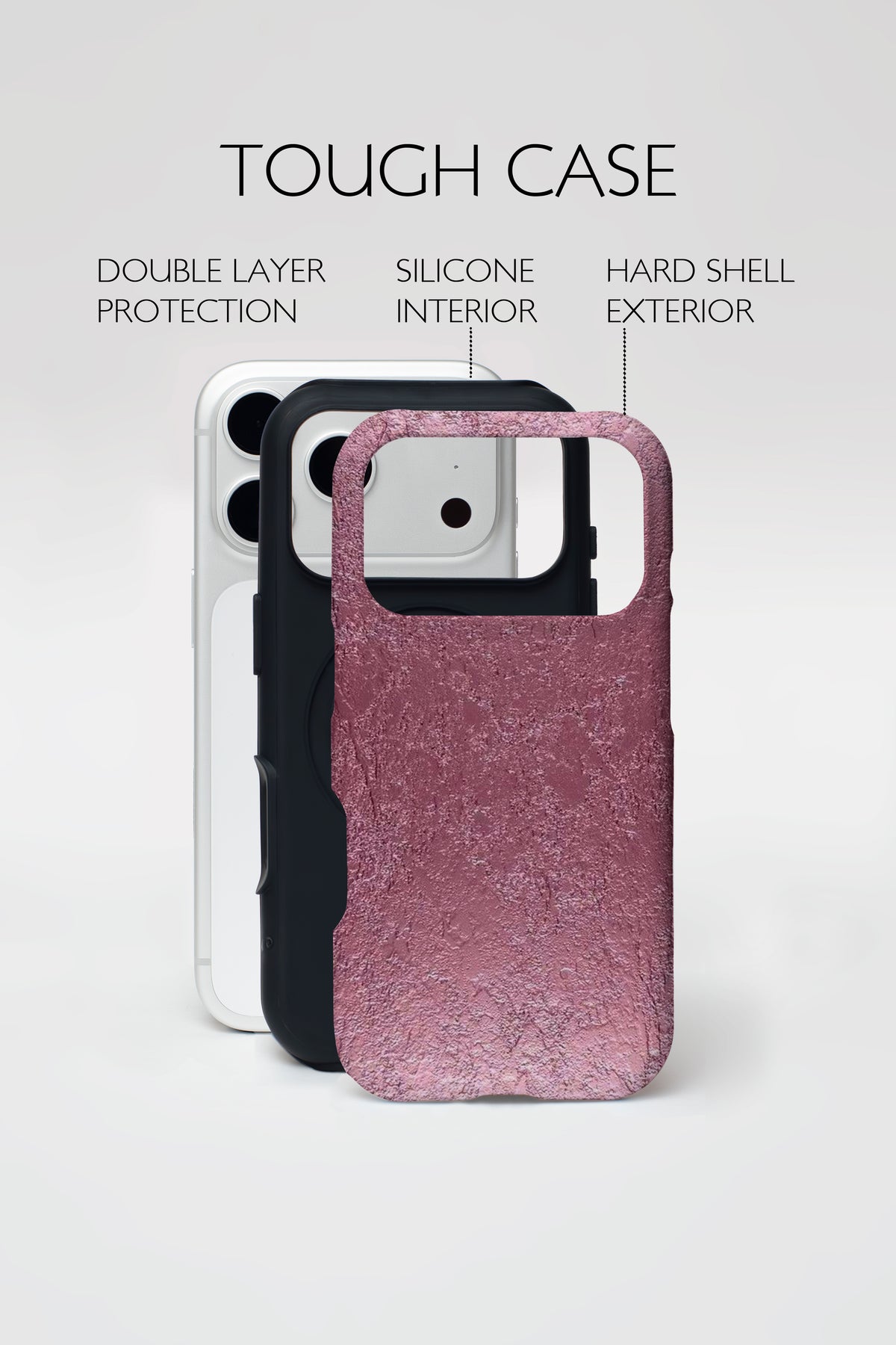 Pink Stone Armoured Case.