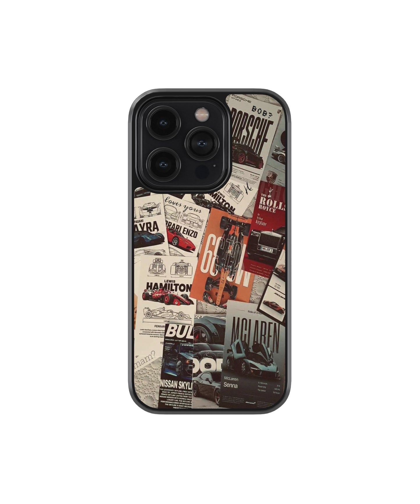 Luxury Car Collage Phone Case