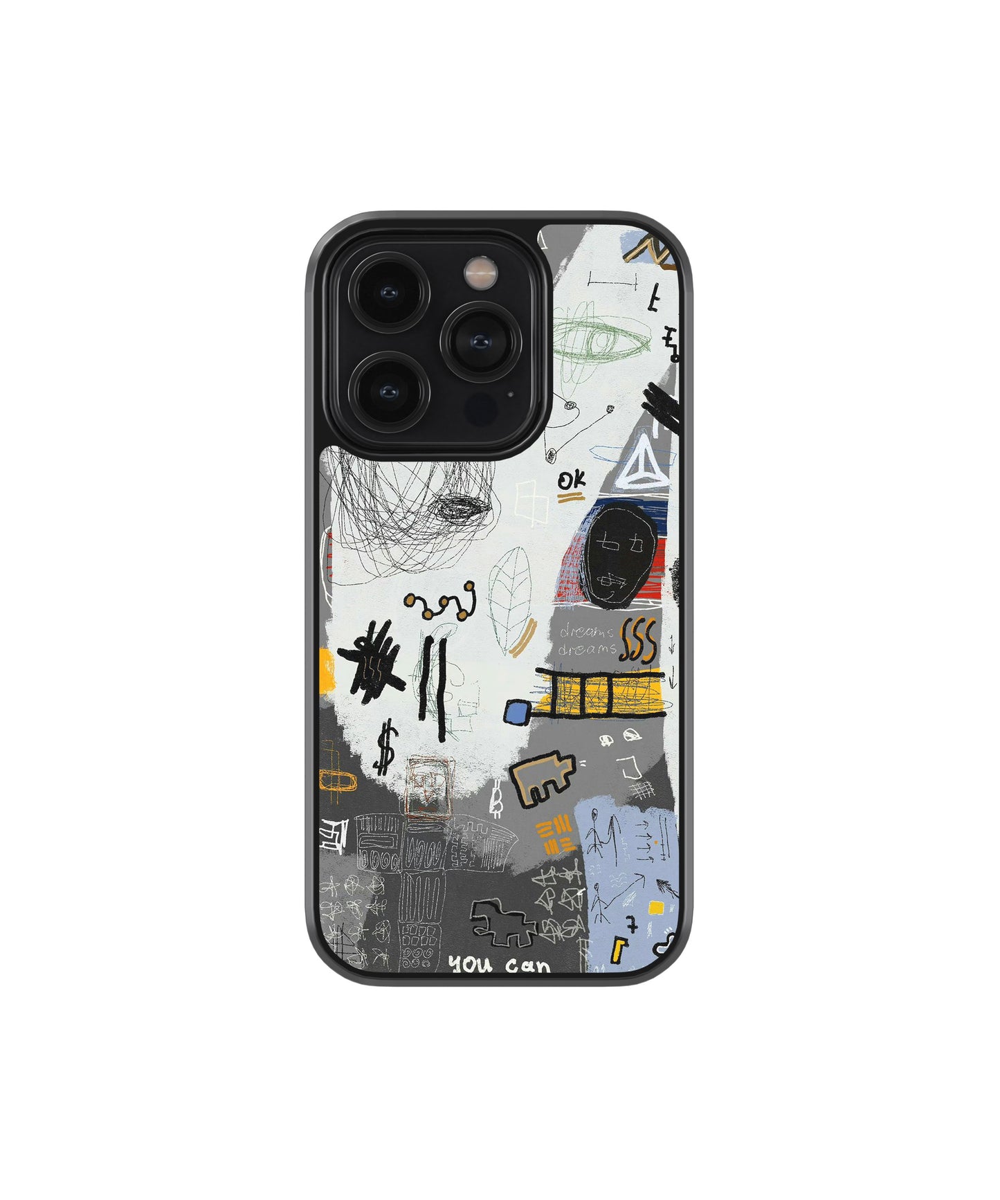 Abstract Doodle Chaos Phone Case