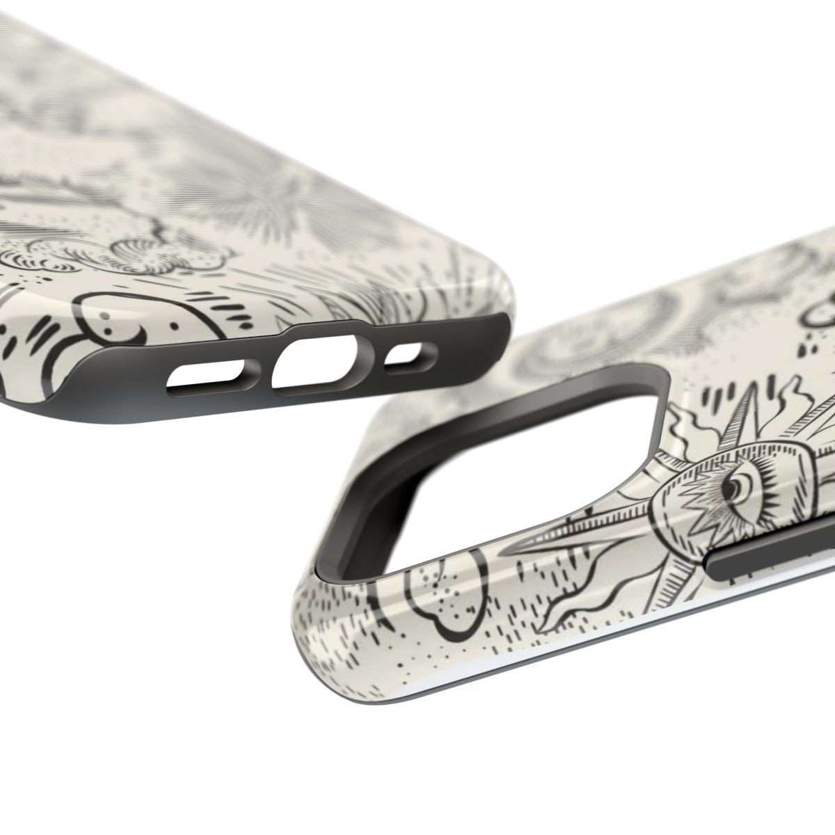 Cosmic Vintage Aesthetic Phone Case.