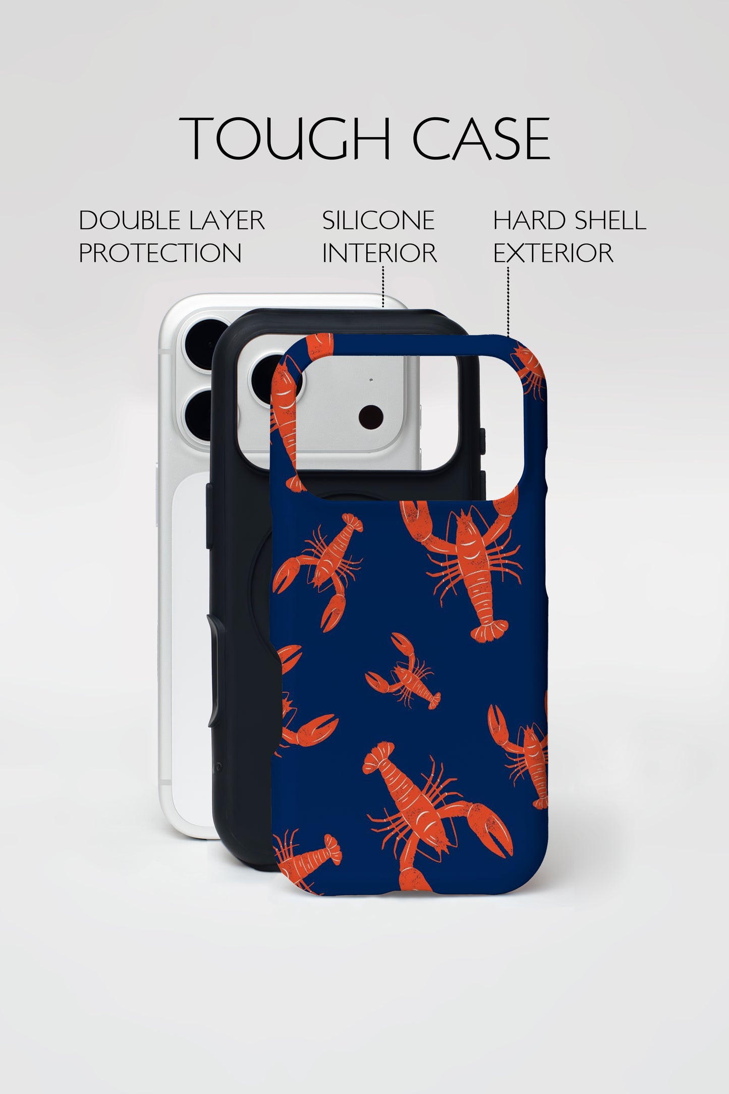 Coastal Lobster Phone Case.