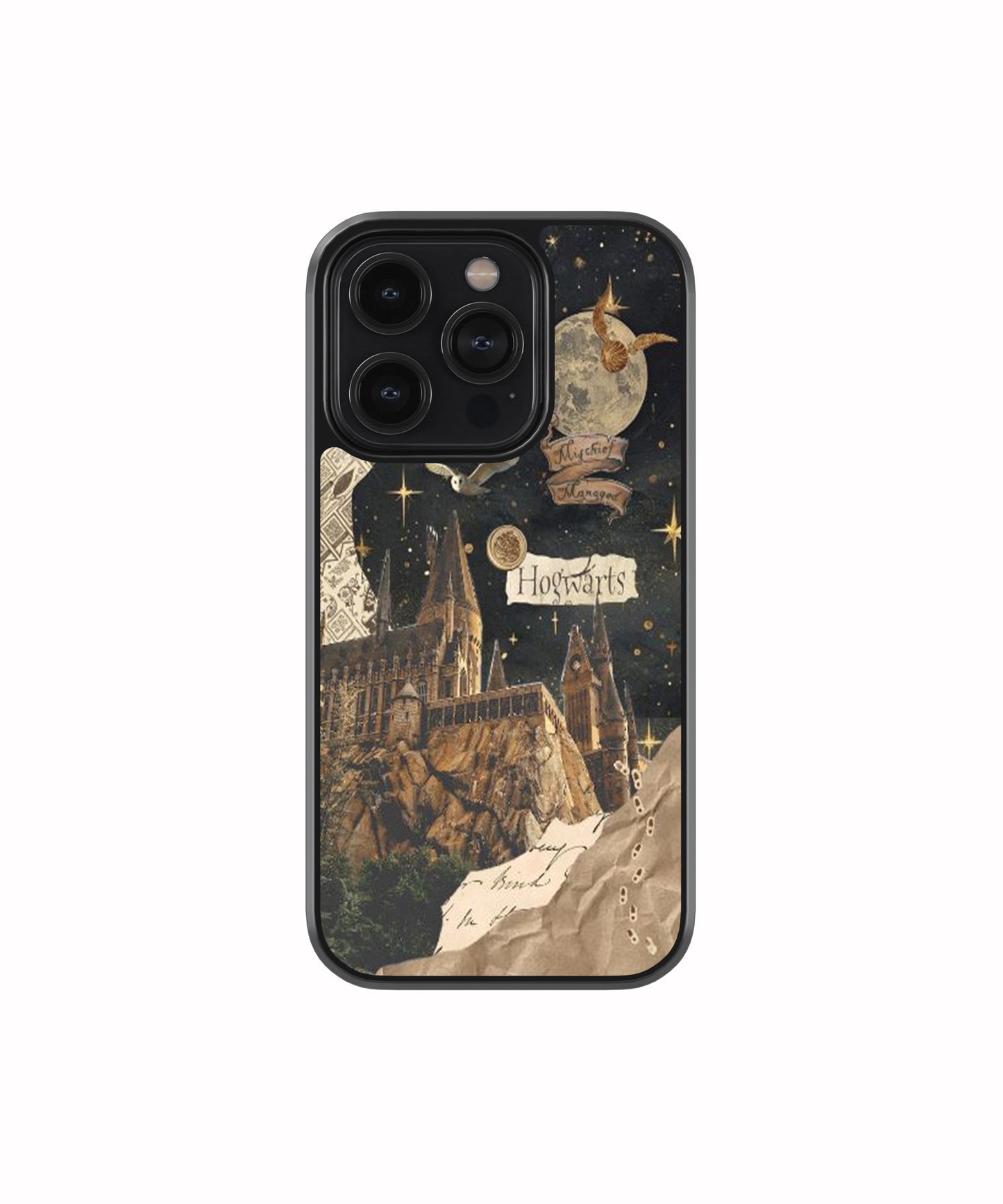 Hogwarts Vintage Magic Collage phone case