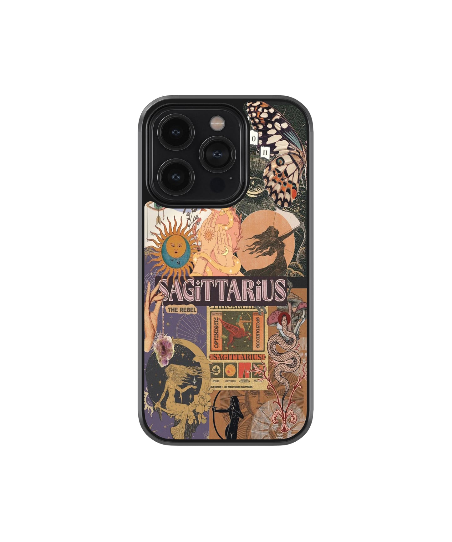 Wild Sagittarius Mood Phone Case.