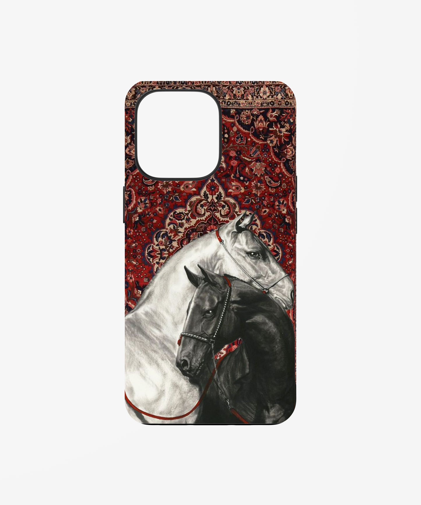 Vintage Royal Horse Art Phone Case.