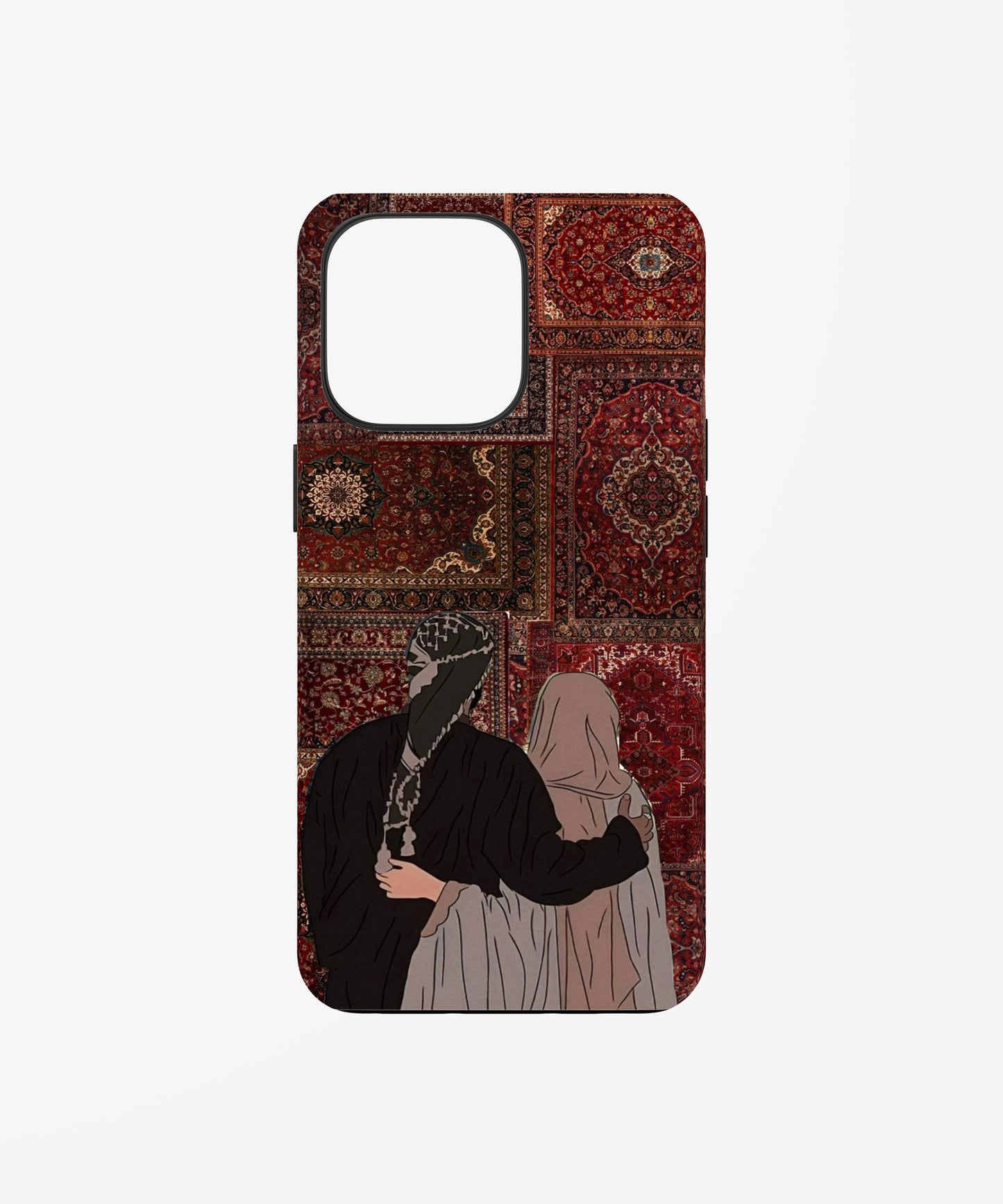 Islamic Couple Persian Rug Phone Case.