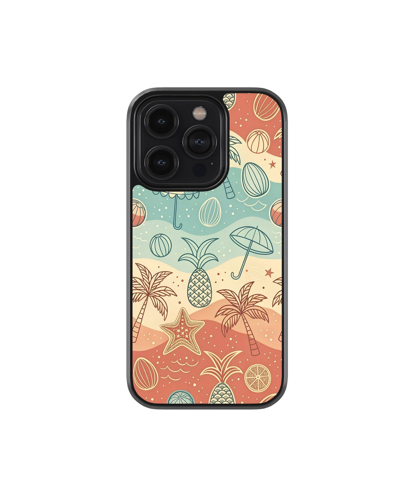 Summer vibe print phone case.