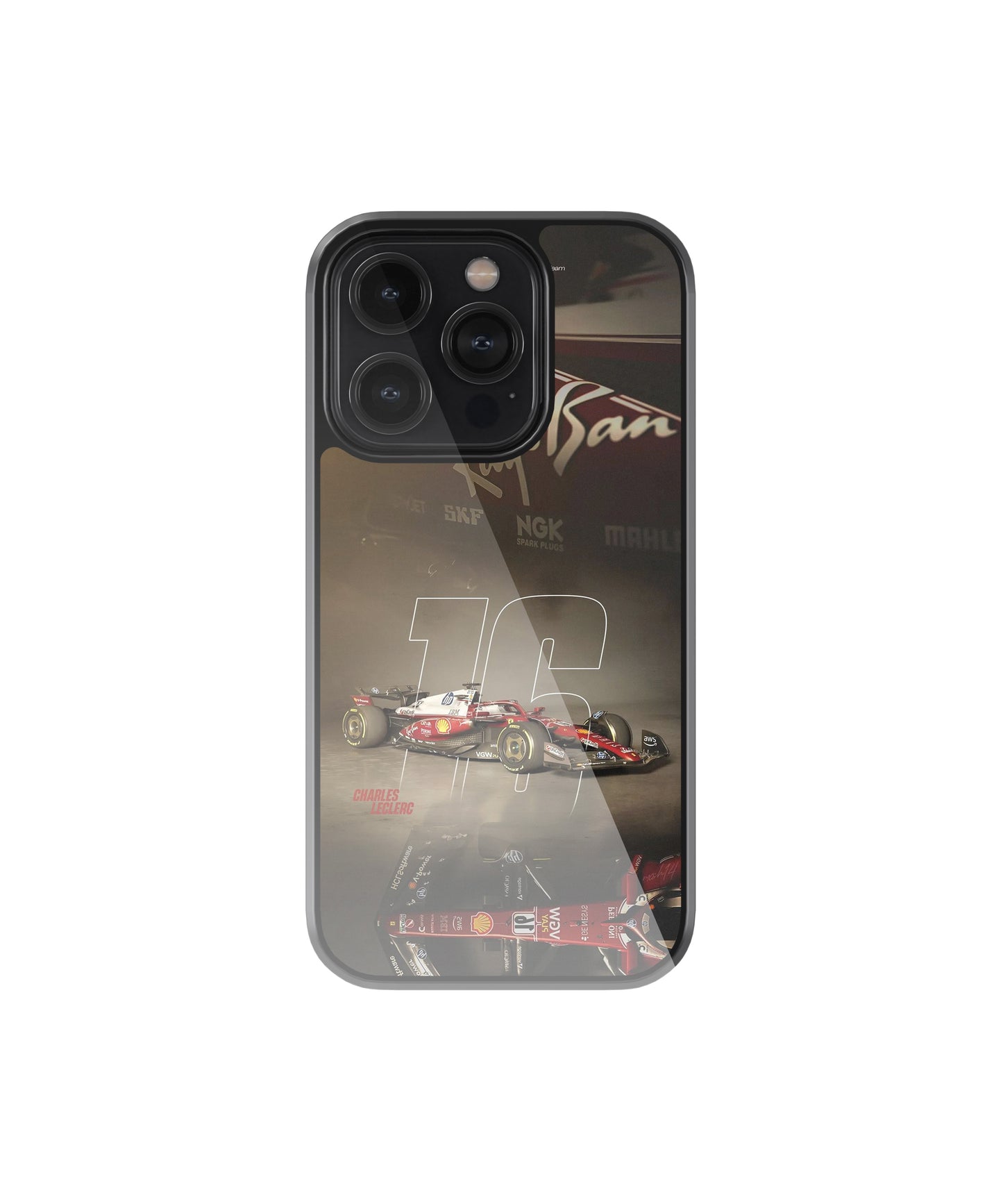Ferrari F1 Charles Leclerc 16 Racing phone case.