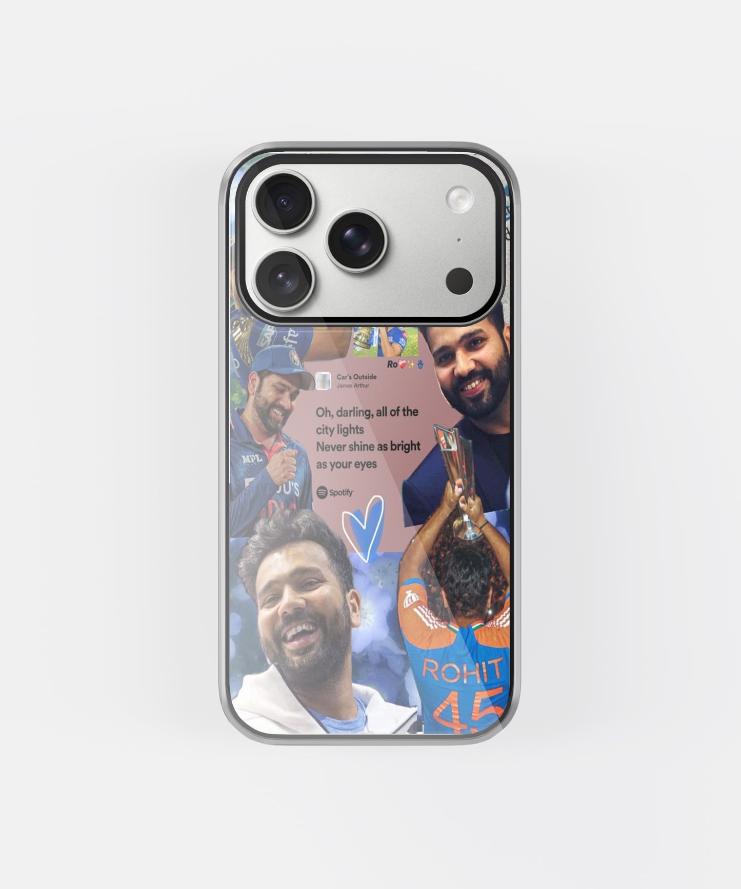 Rohit Sharma Icon Moments phone case.