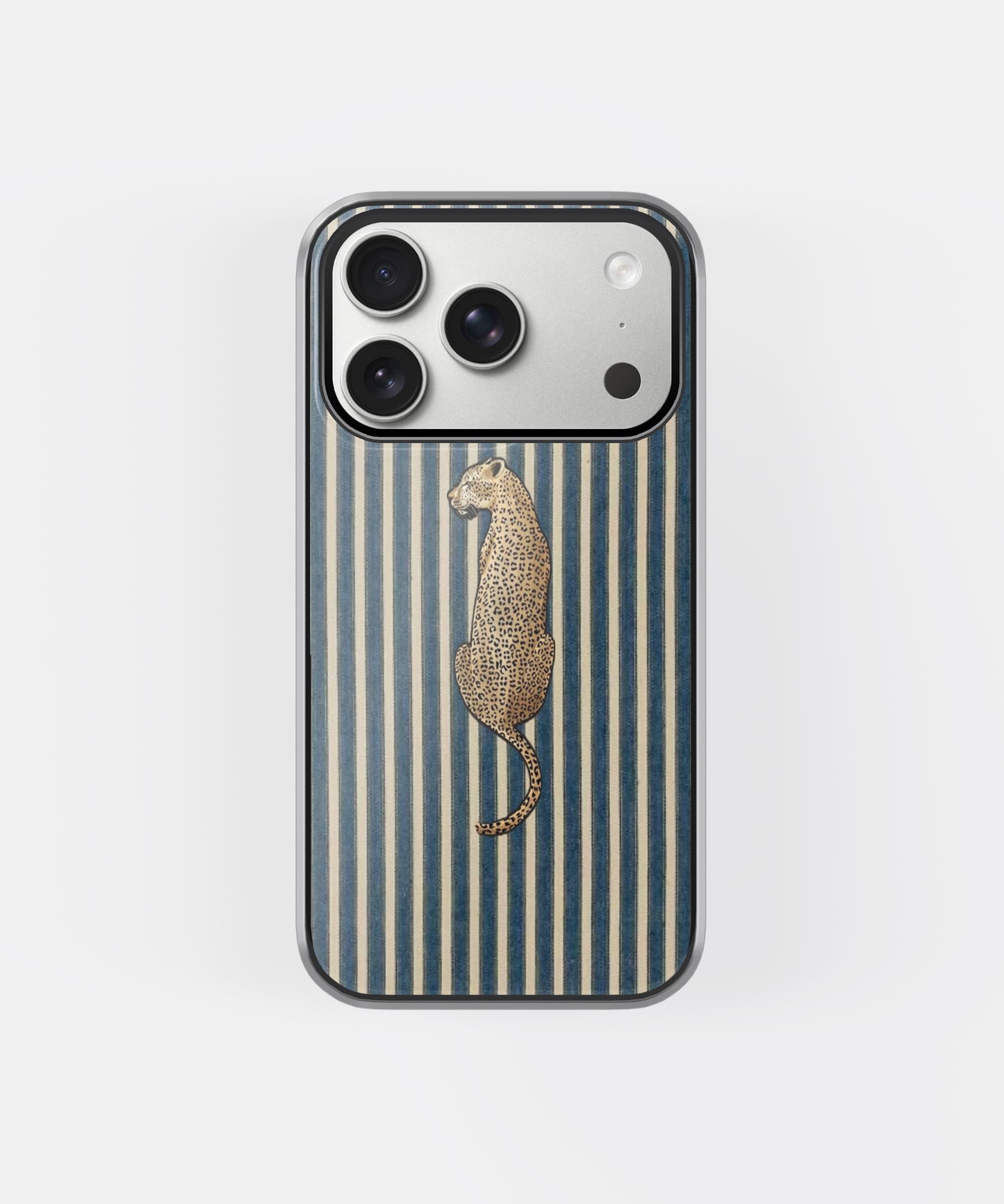 Vintage Leopard Stripe Core Phone Case.