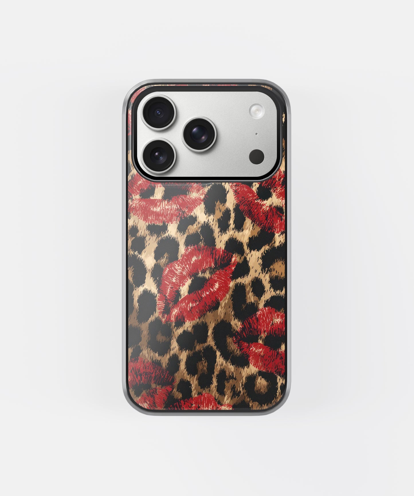 Wild Lips Leopard Phone Case.