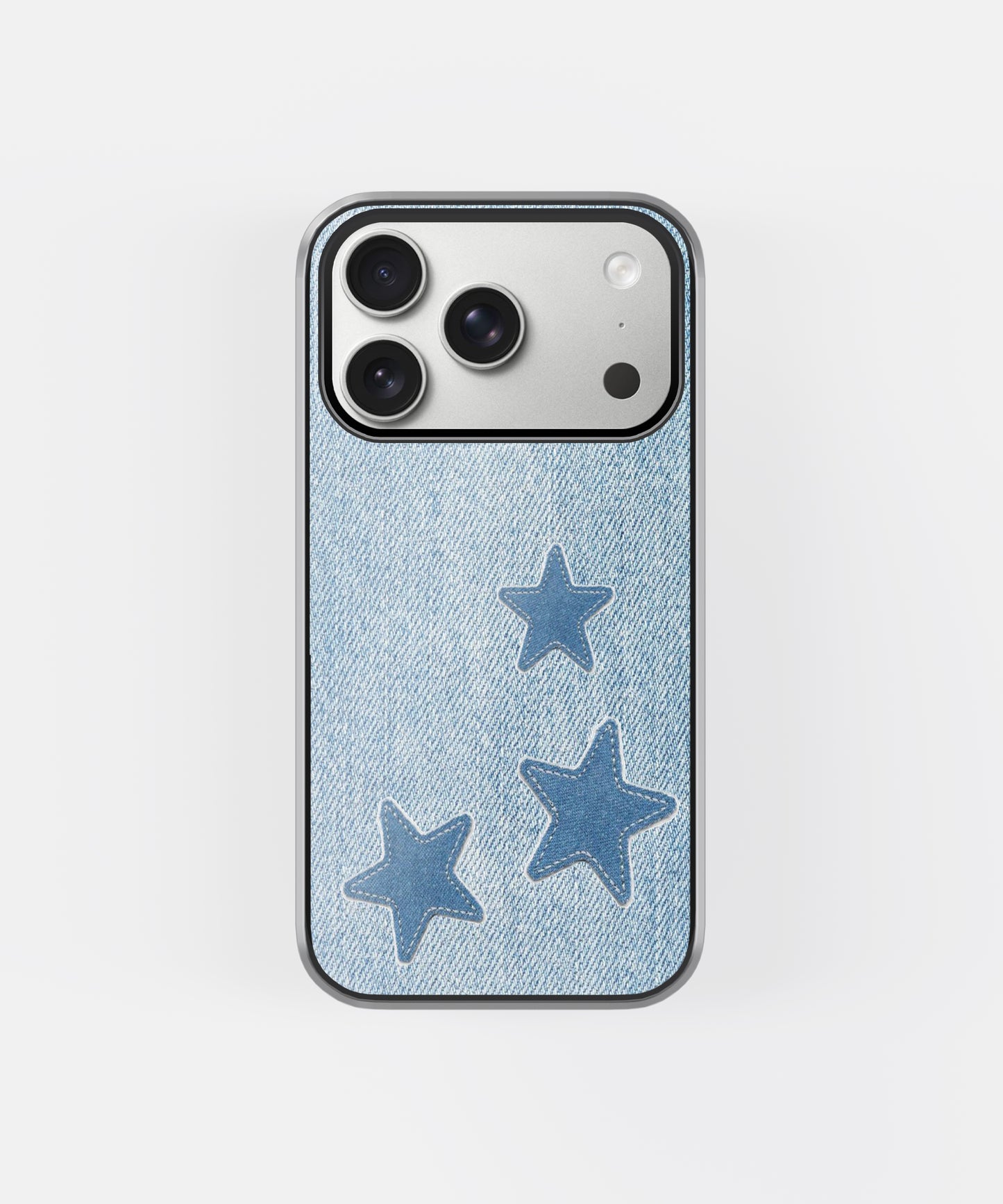 Denim Star Patch Phone Case.