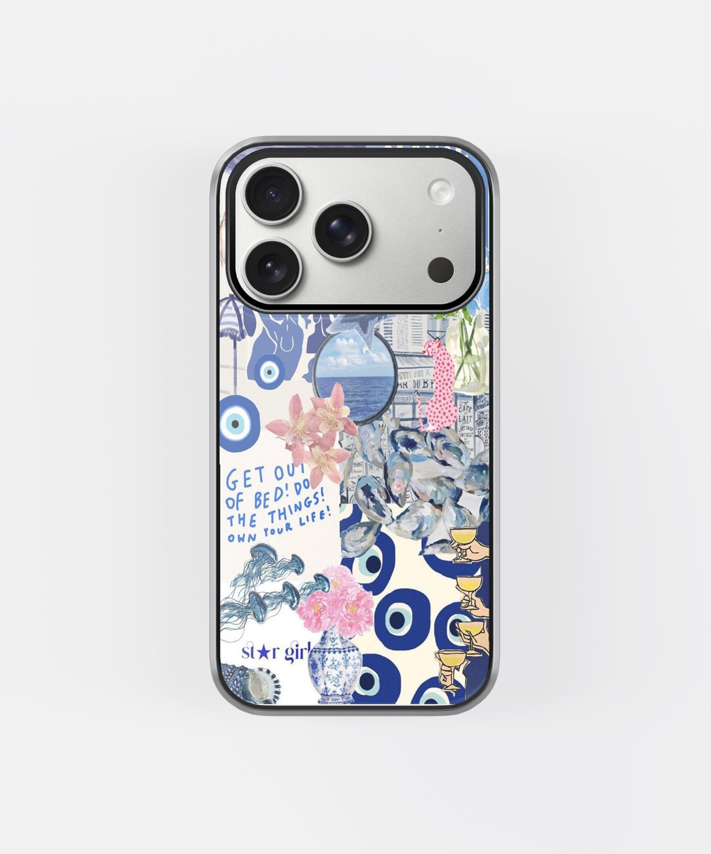 Blue Tide Mood Phone Case.
