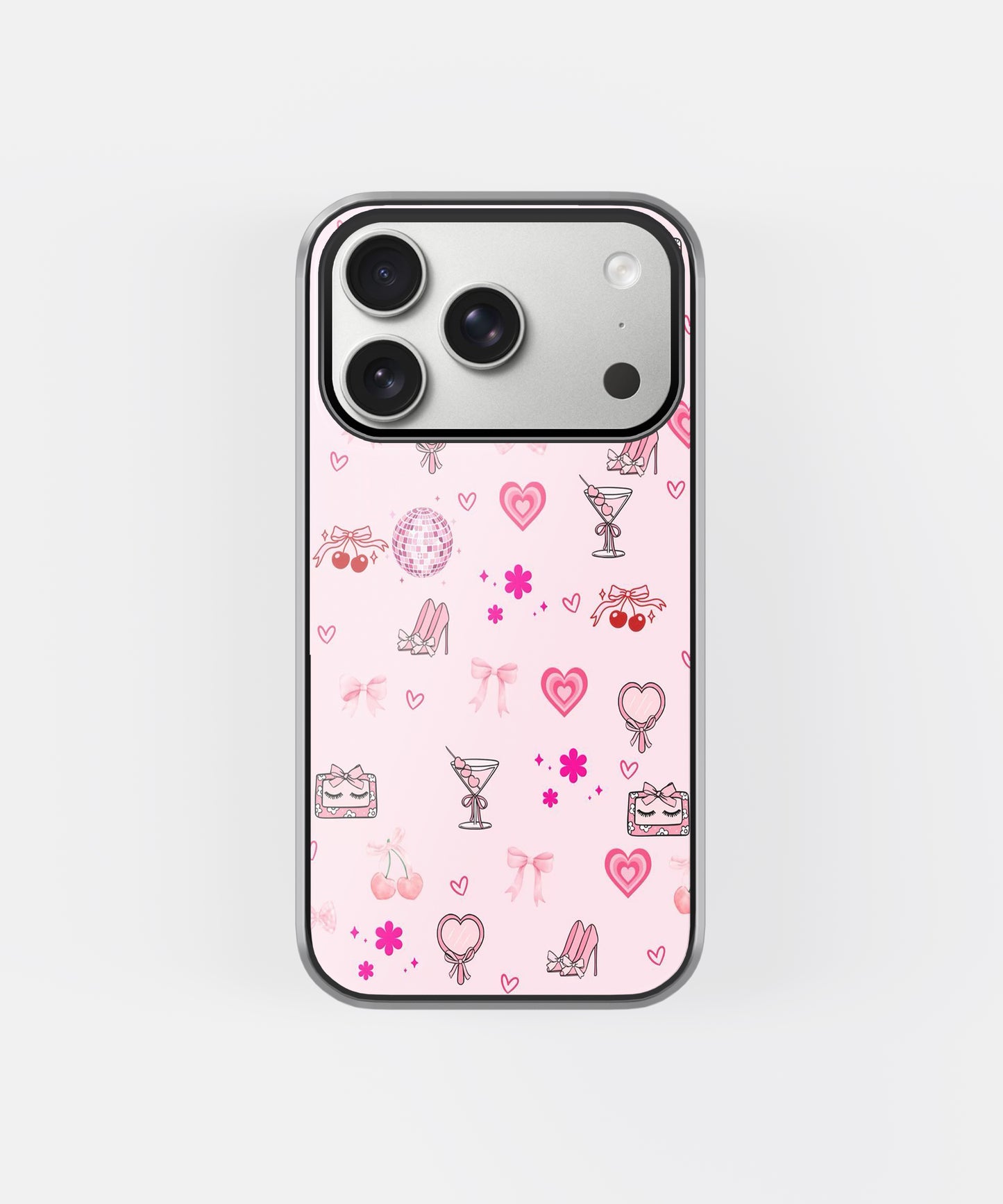 Pink Charm Phone Case.