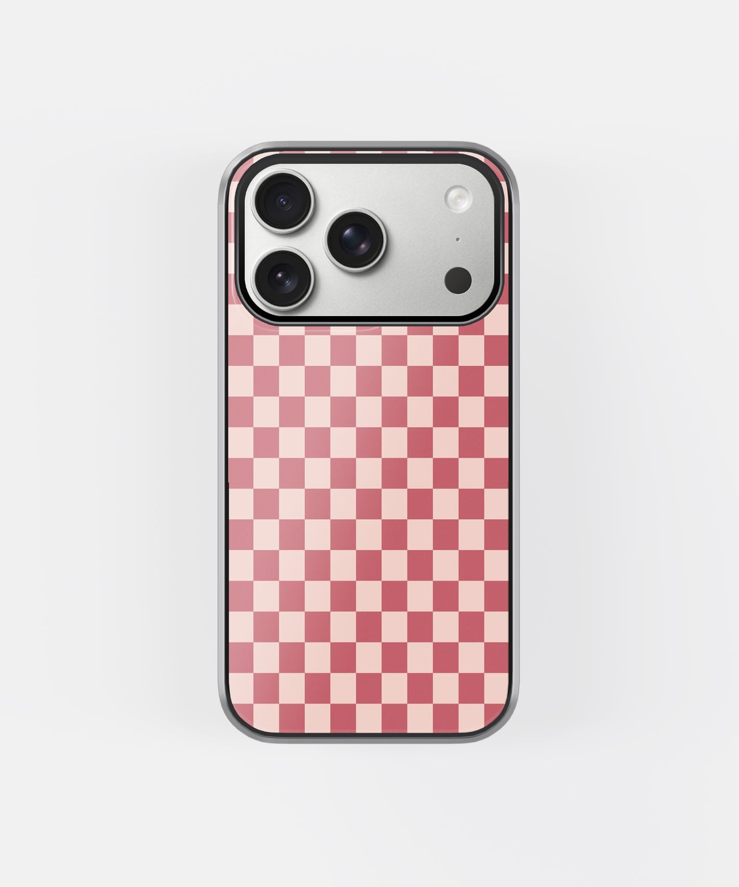 Blush Checkered Phone Case.