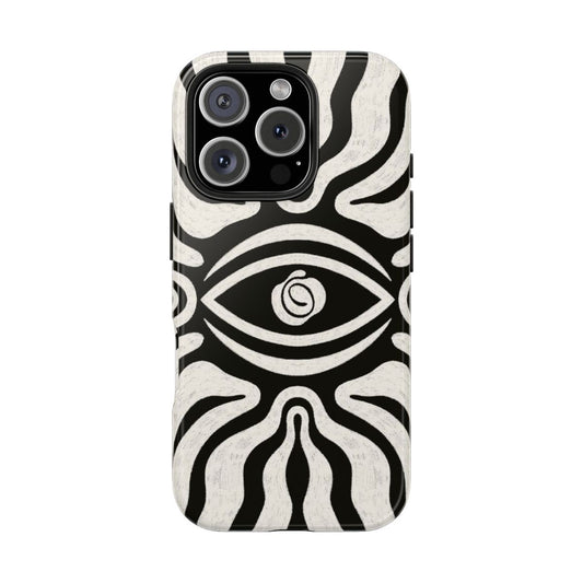 Mystic Aura Evil Eye Drip Phone Case.