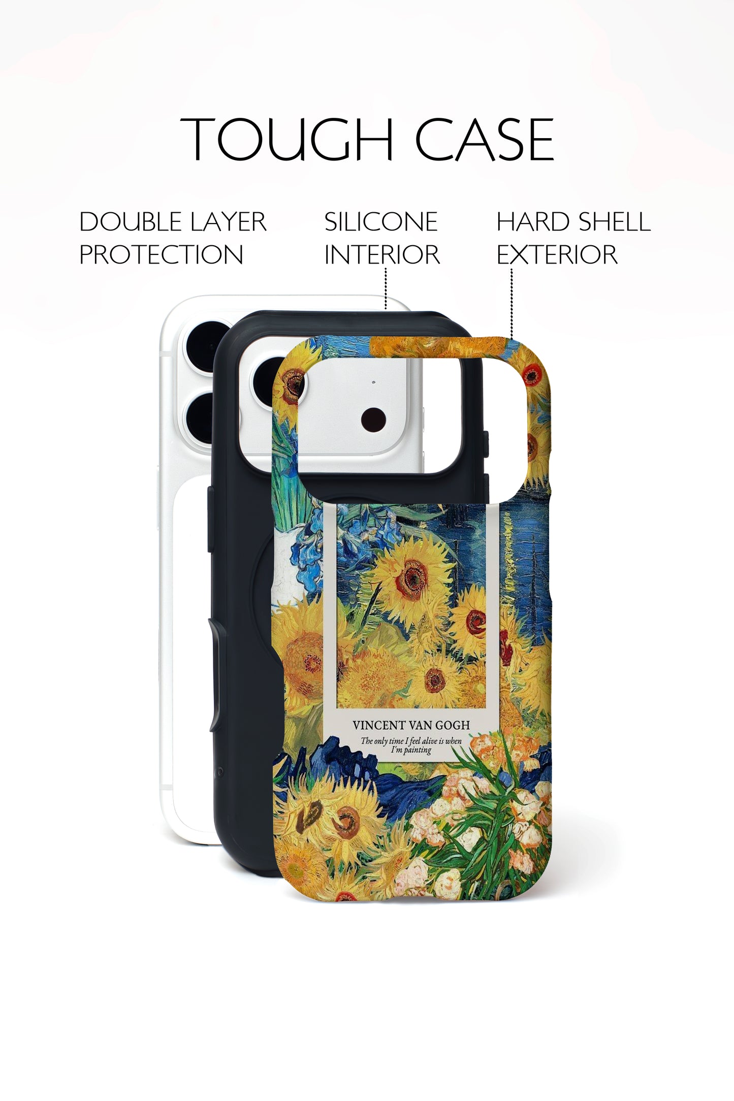 Golden Bloom Phone Case.