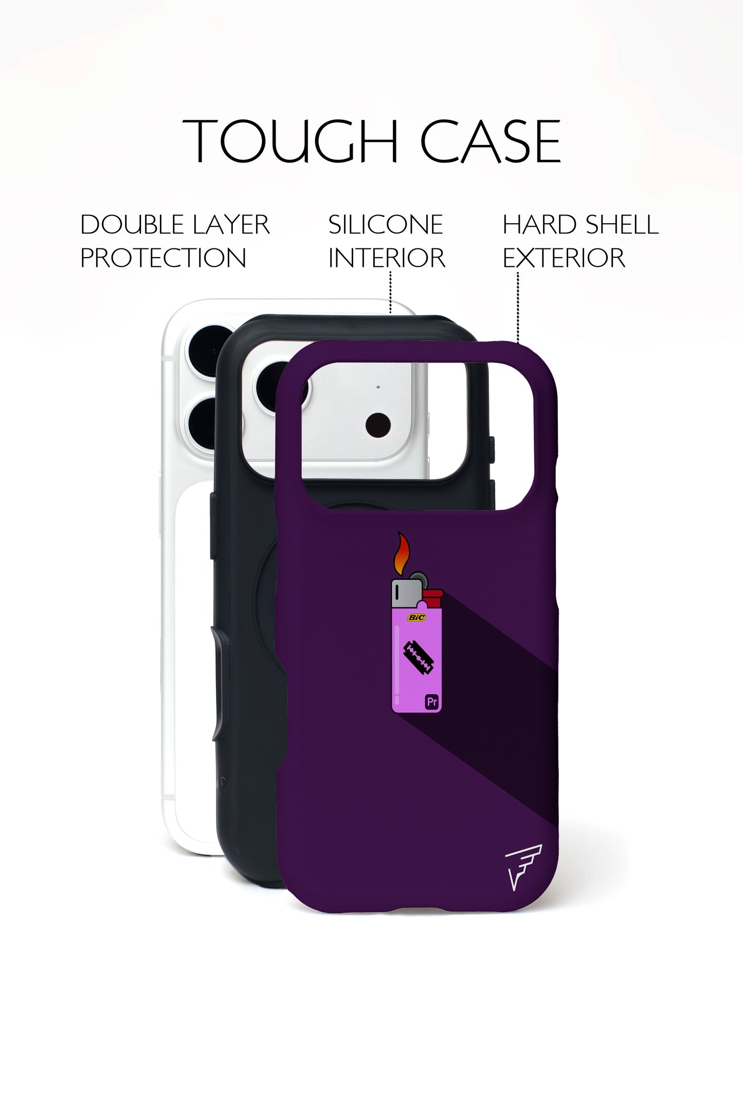 Flame Drop Phone Case.