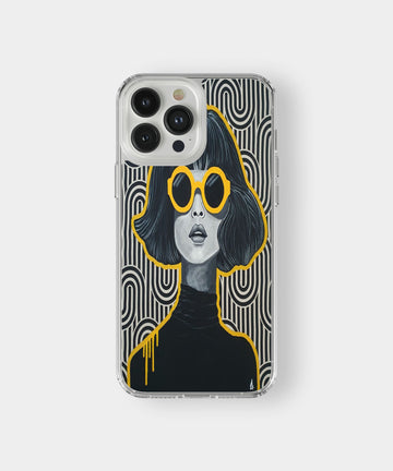 Retro Girl Phone Case.