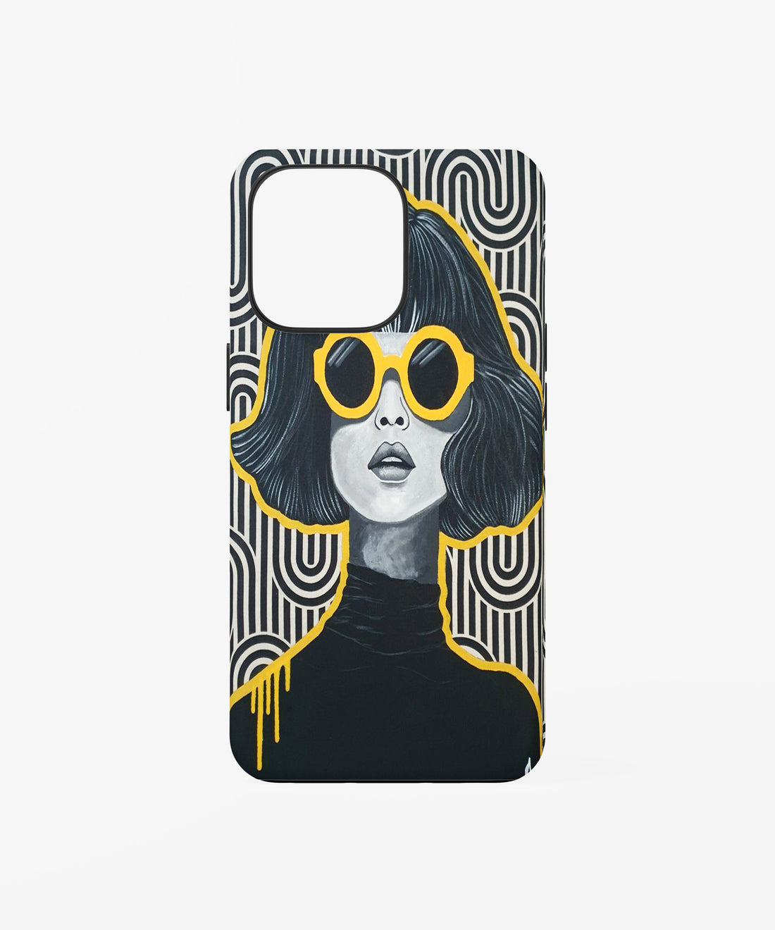 Retro Girl Phone Case.