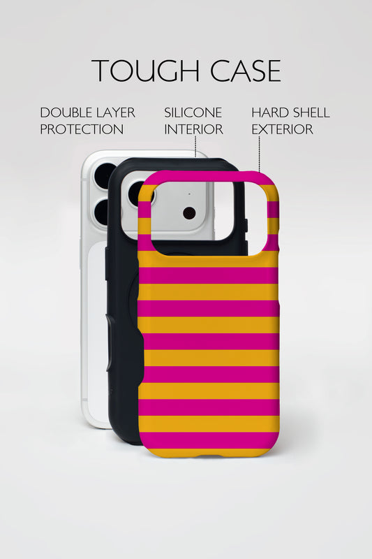 Bold Stripe Pop armoured phone case.