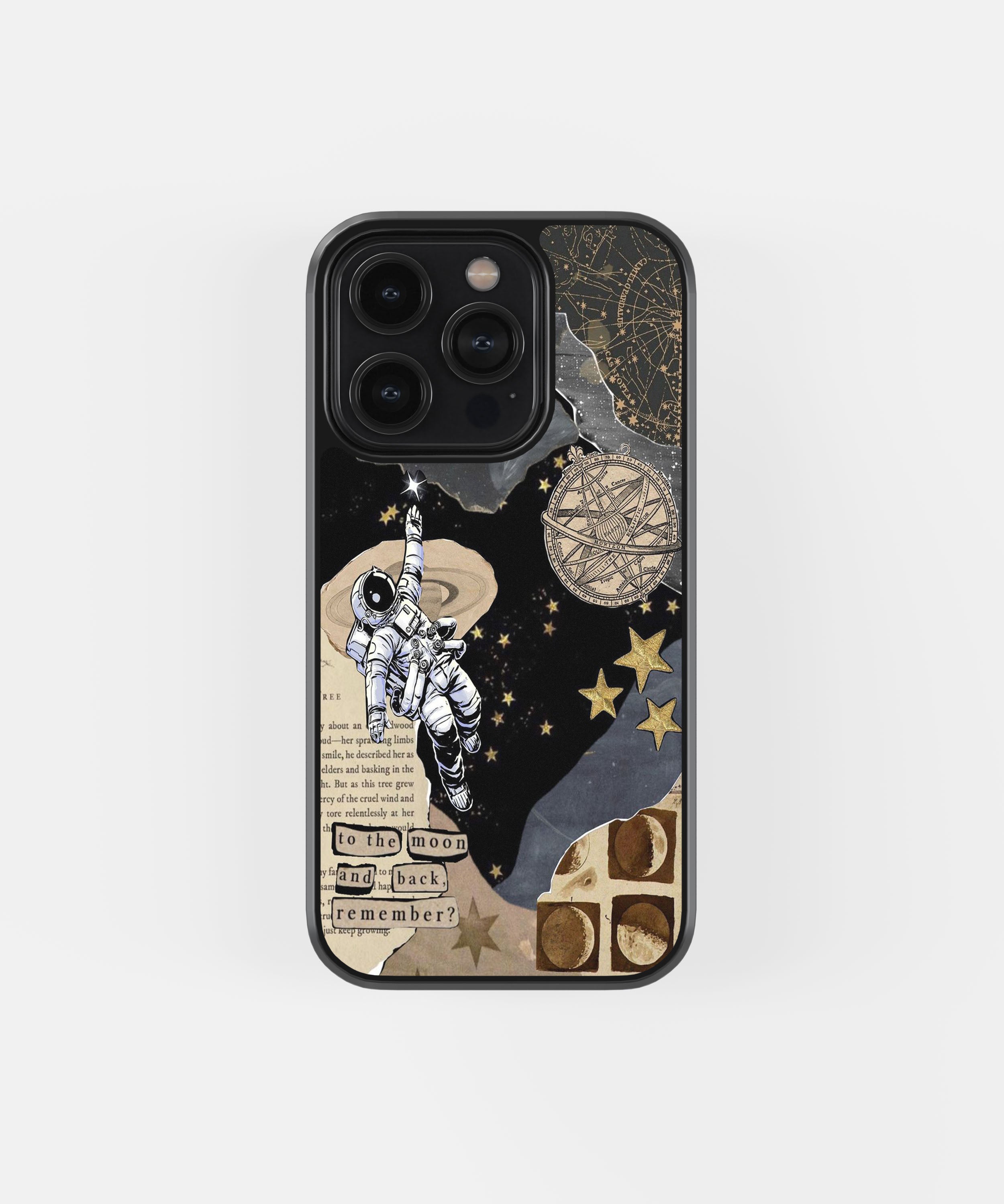 Space Moon Stars Phone Case.