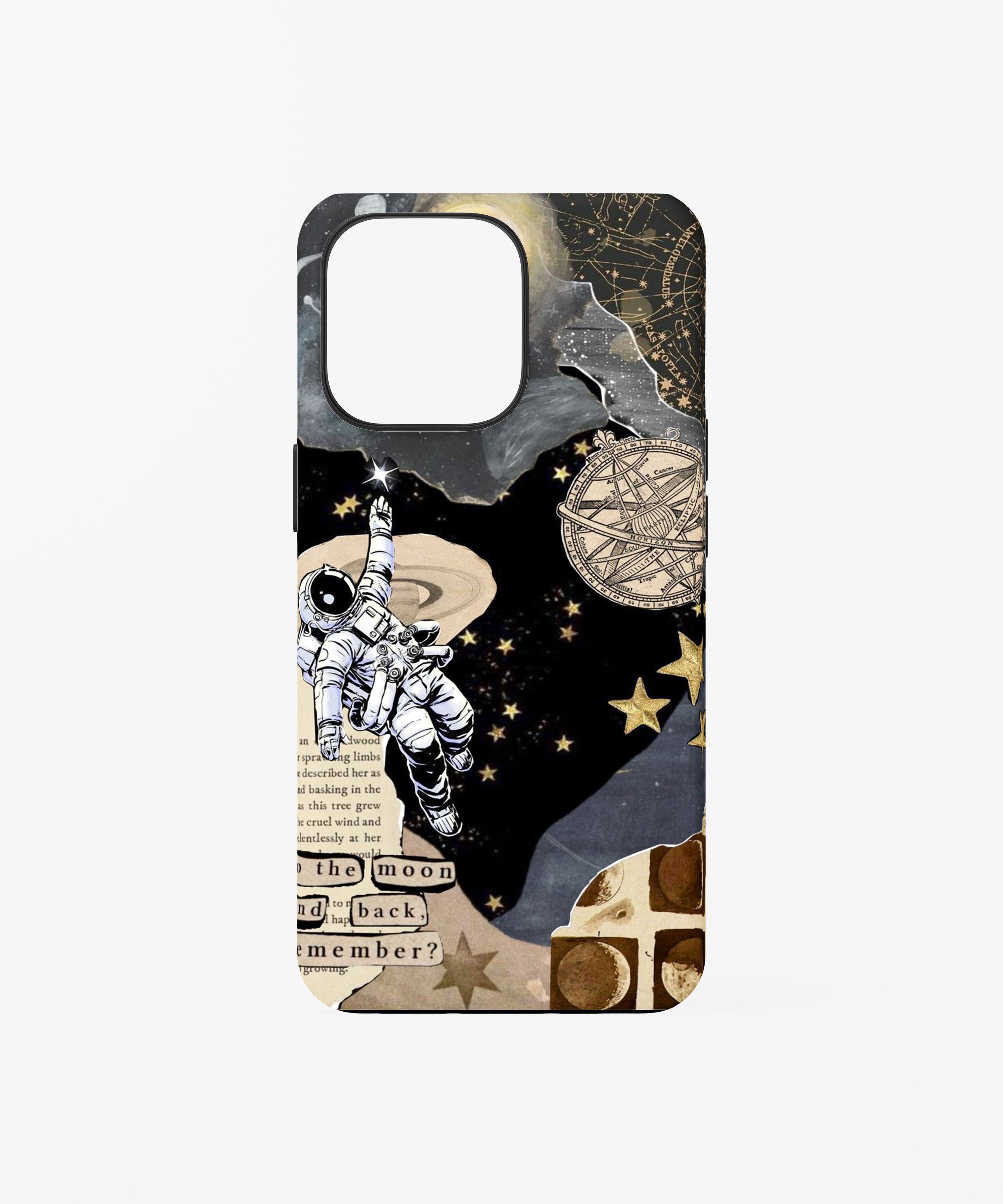 Space Moon Stars Phone Case.
