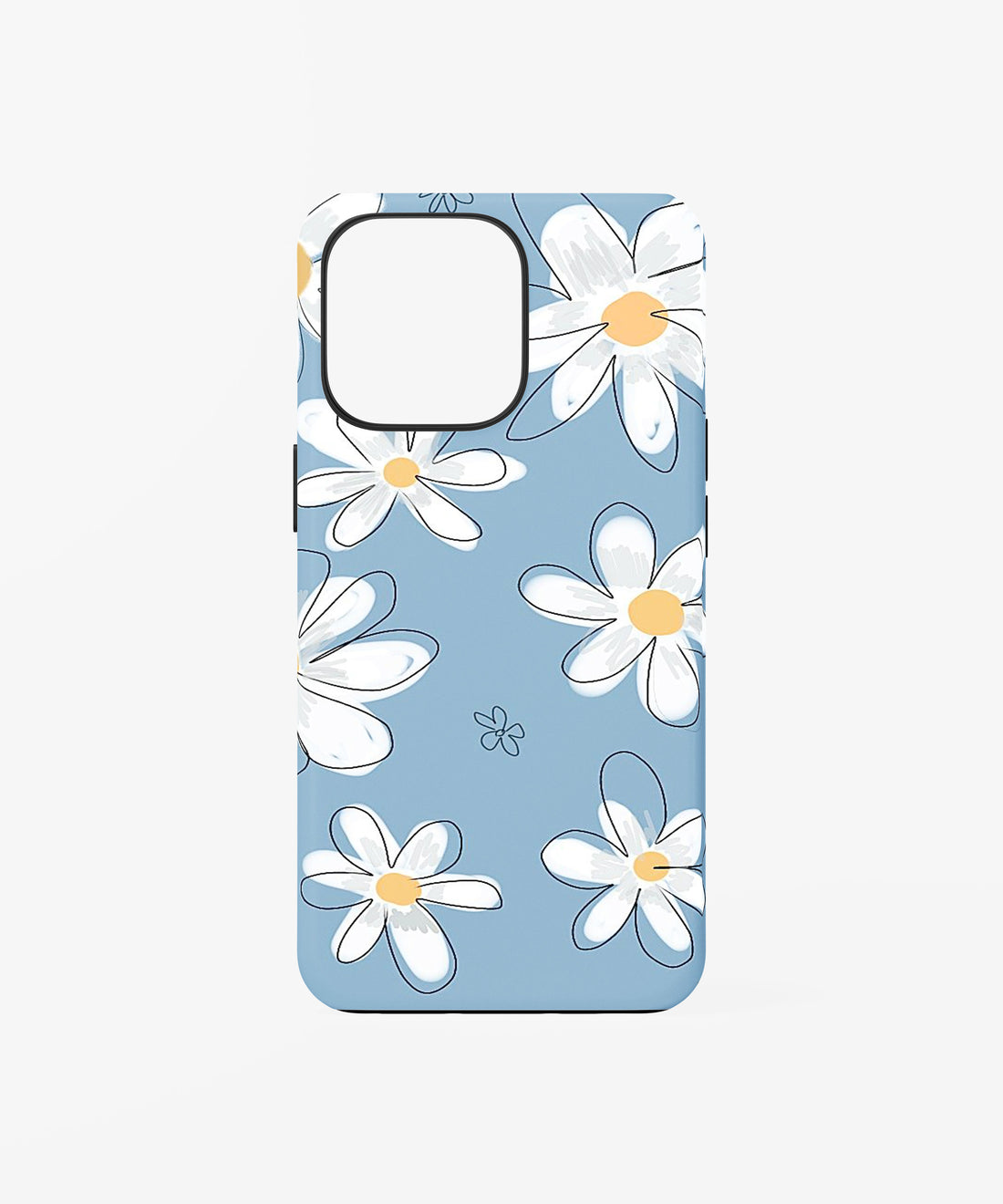 Blue Florial Phone Case.