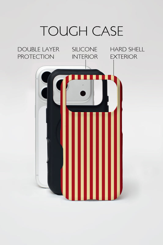 Retro Candy Stripe Armoured Phone Case