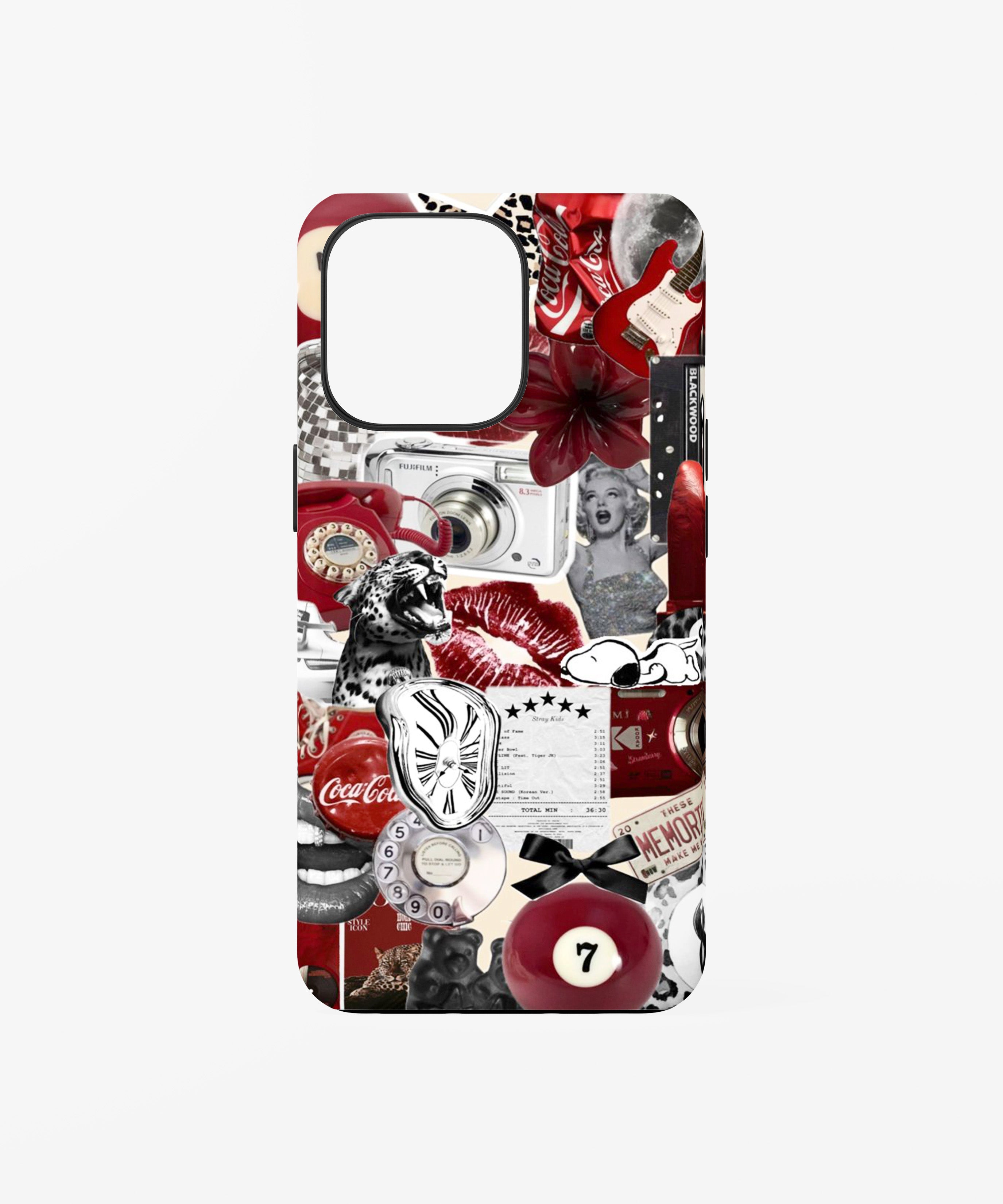 Retro Collage Phone Case.