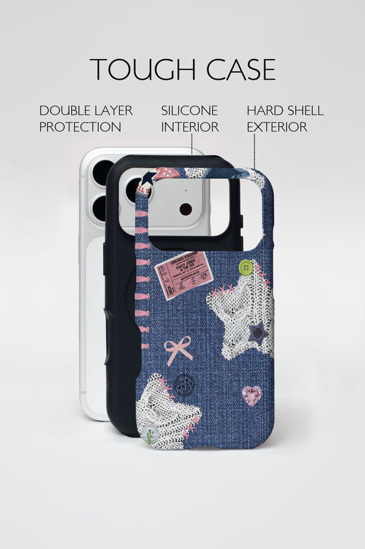 Midnight Stitch Armoured Phone Case.