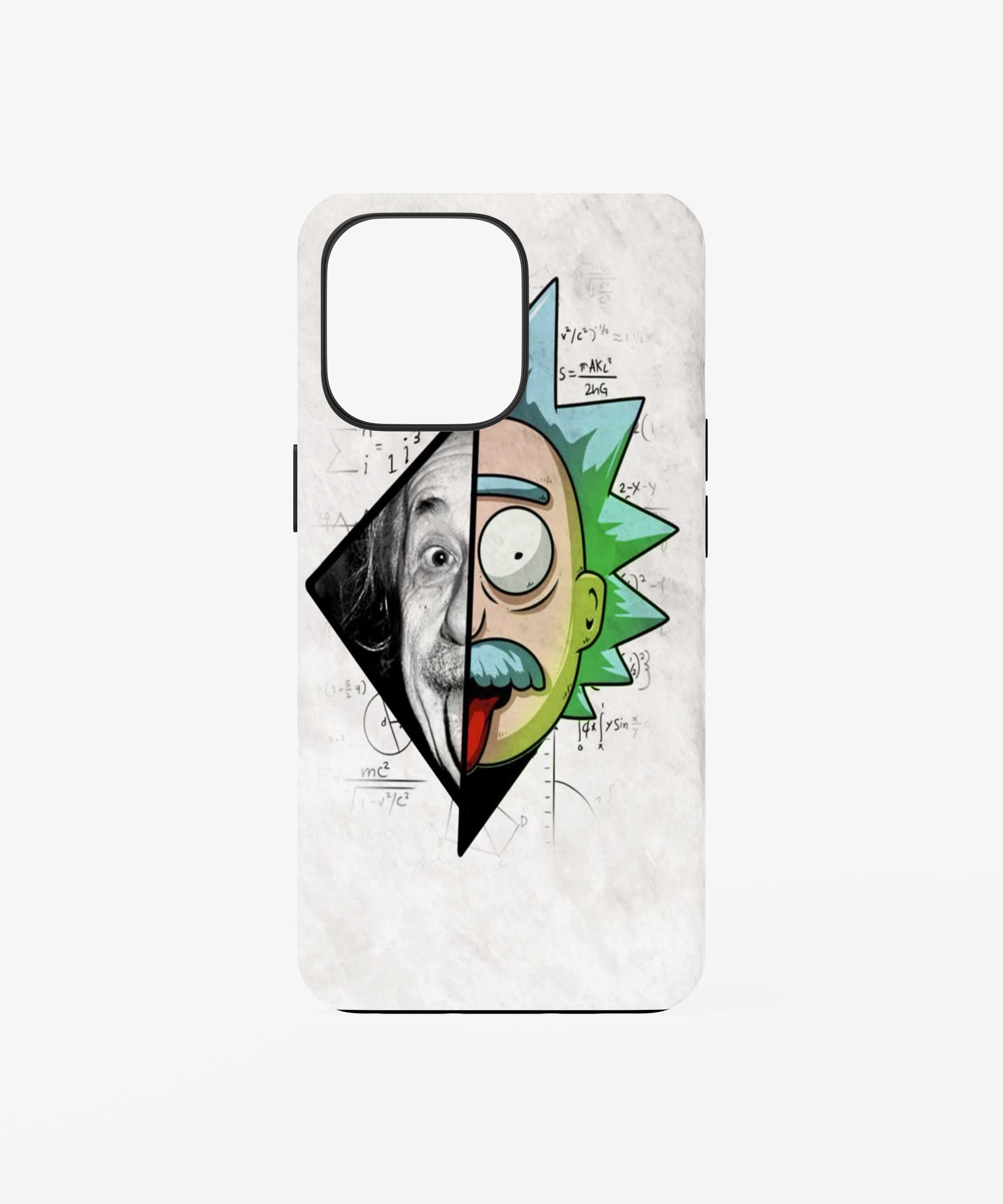 Einstein Rick Phone Case.