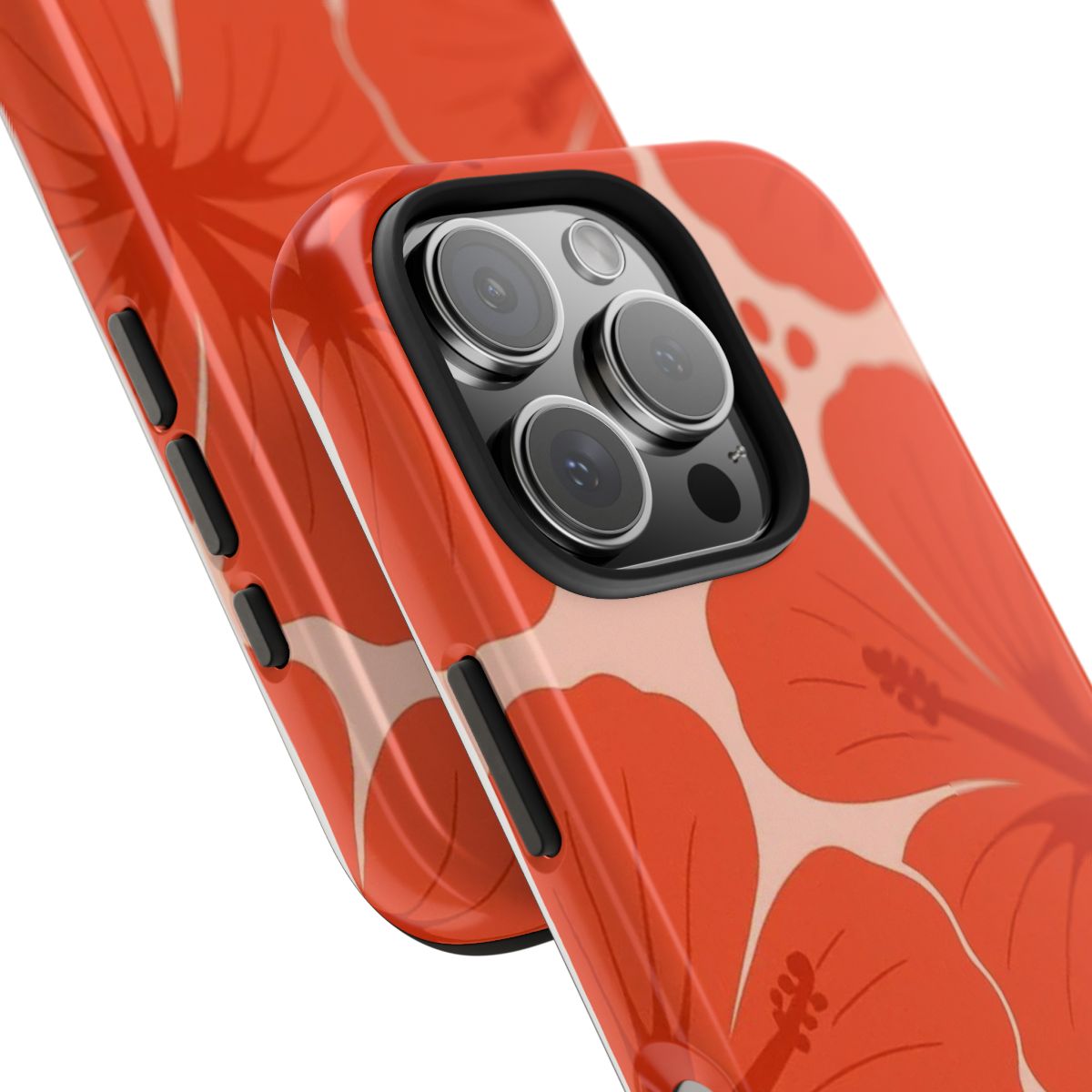 Tropical Hibiscus Summer Pop Phone Case.