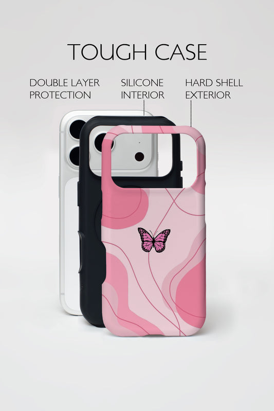 Blush Wings Armoured Phone Case.