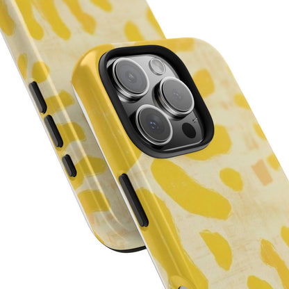 Sunbeam Retro Yellow Aesthetic Phone Case.