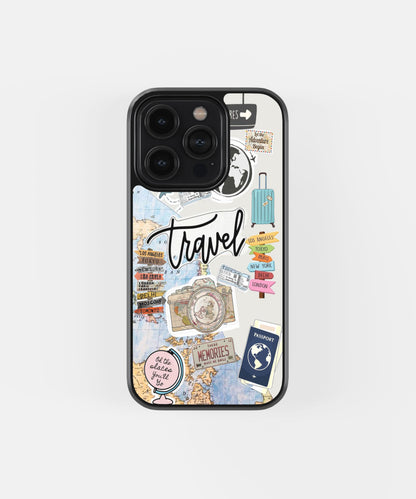 Vintage World Map Phone Case.