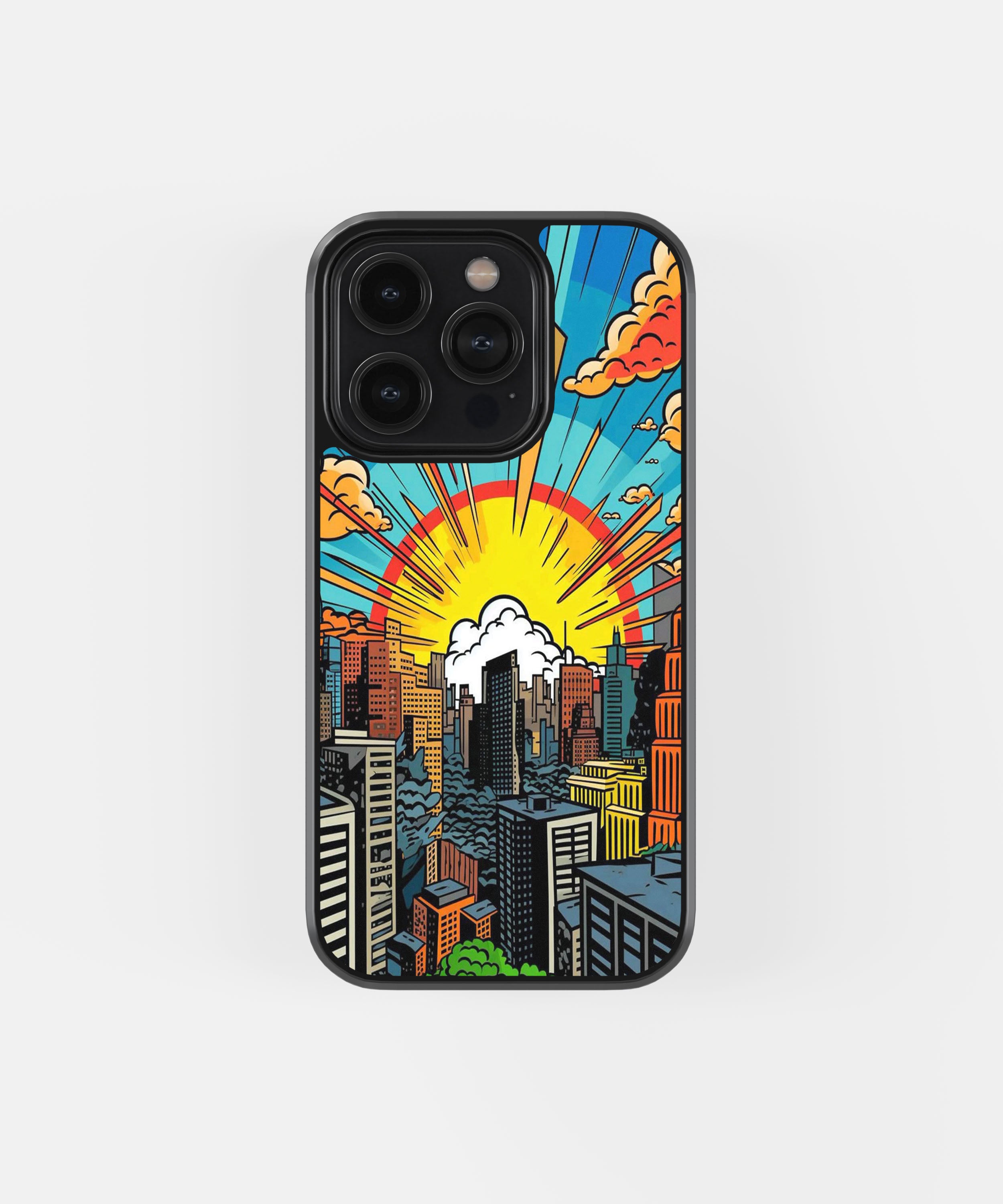 Retro City Pop Phone Case.