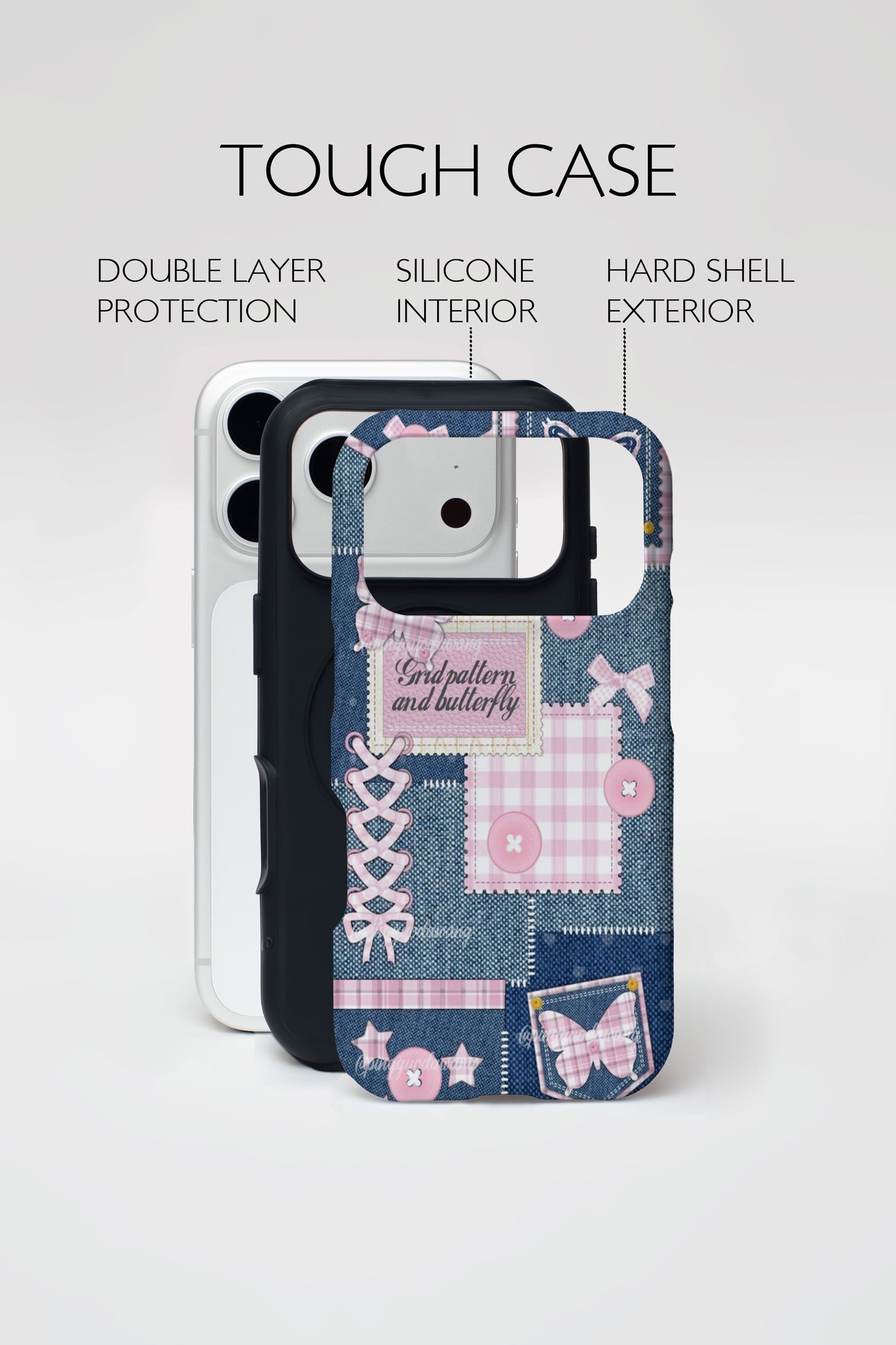 Denim Dreams Armoured Phone Case.