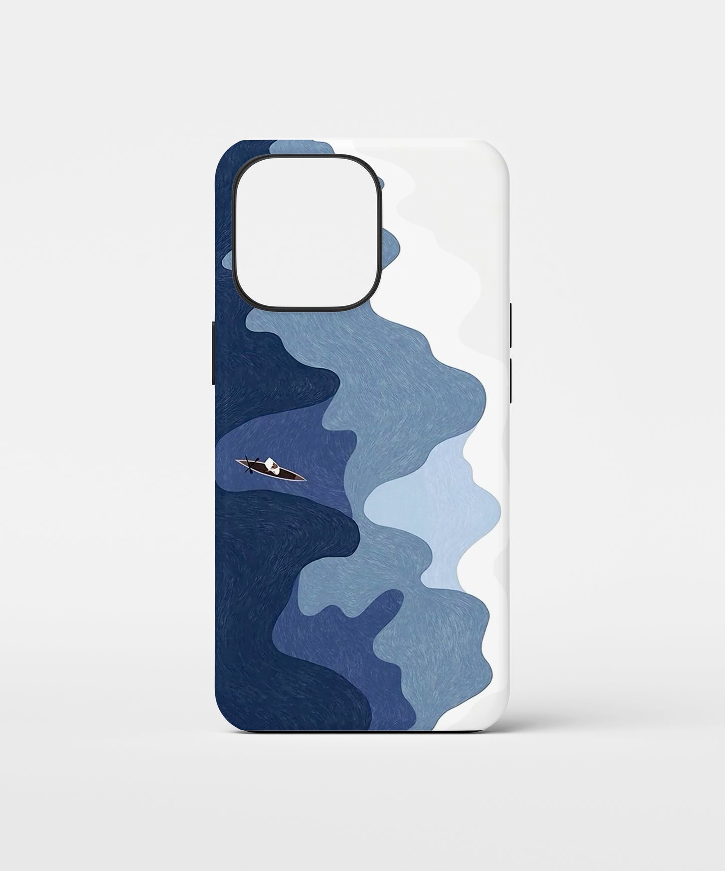 Abstract Ocean Waves Phone Case