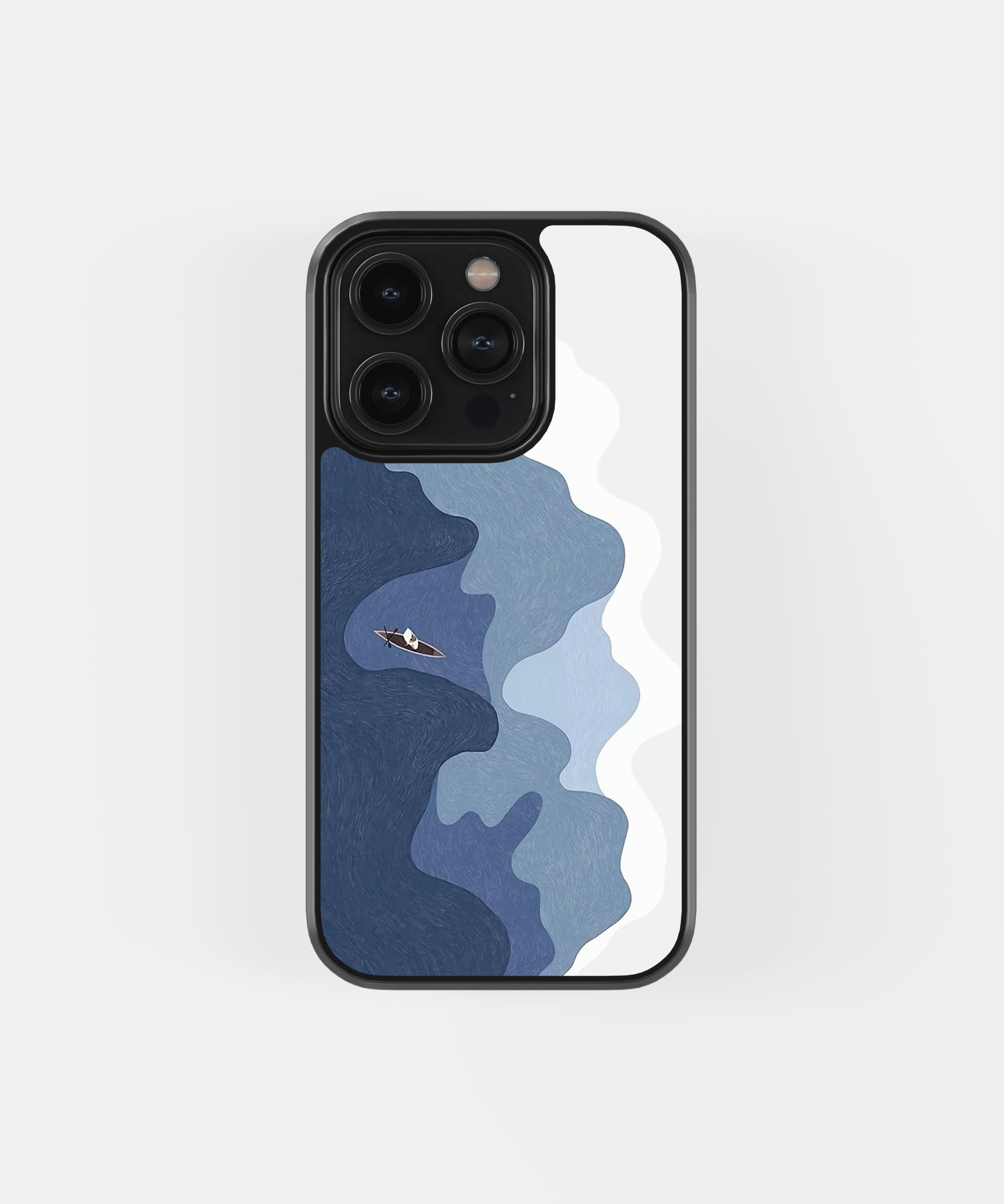 Abstract Ocean Waves Phone Case