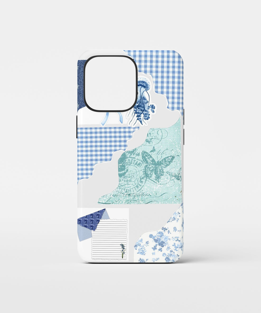 Blue Scrapbook Phone Case