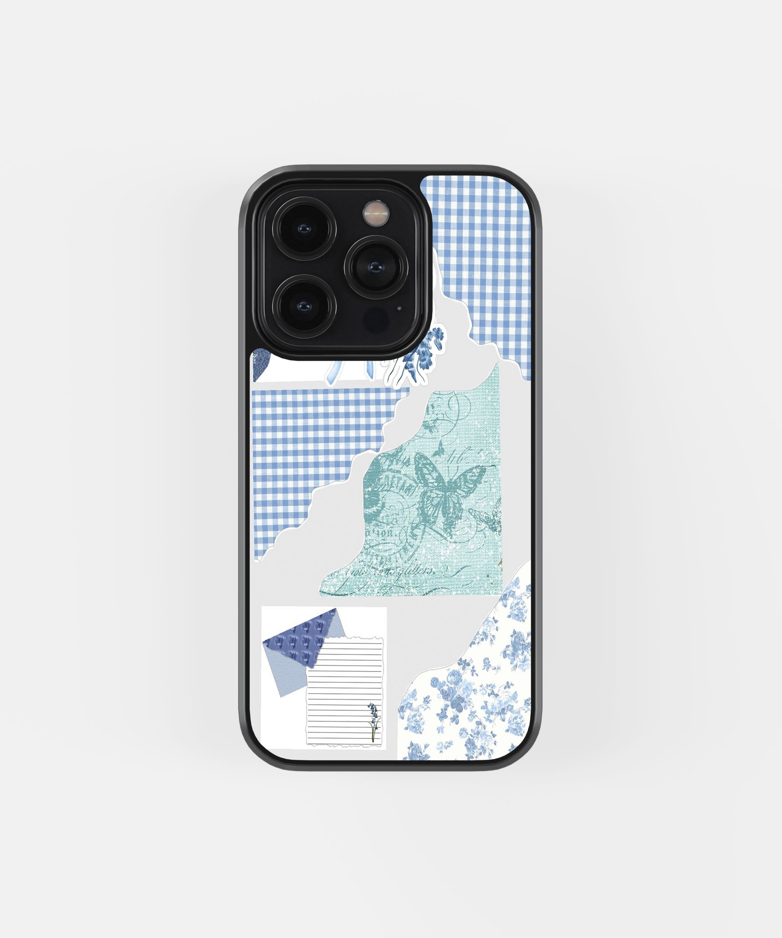 Blue Scrapbook Phone Case