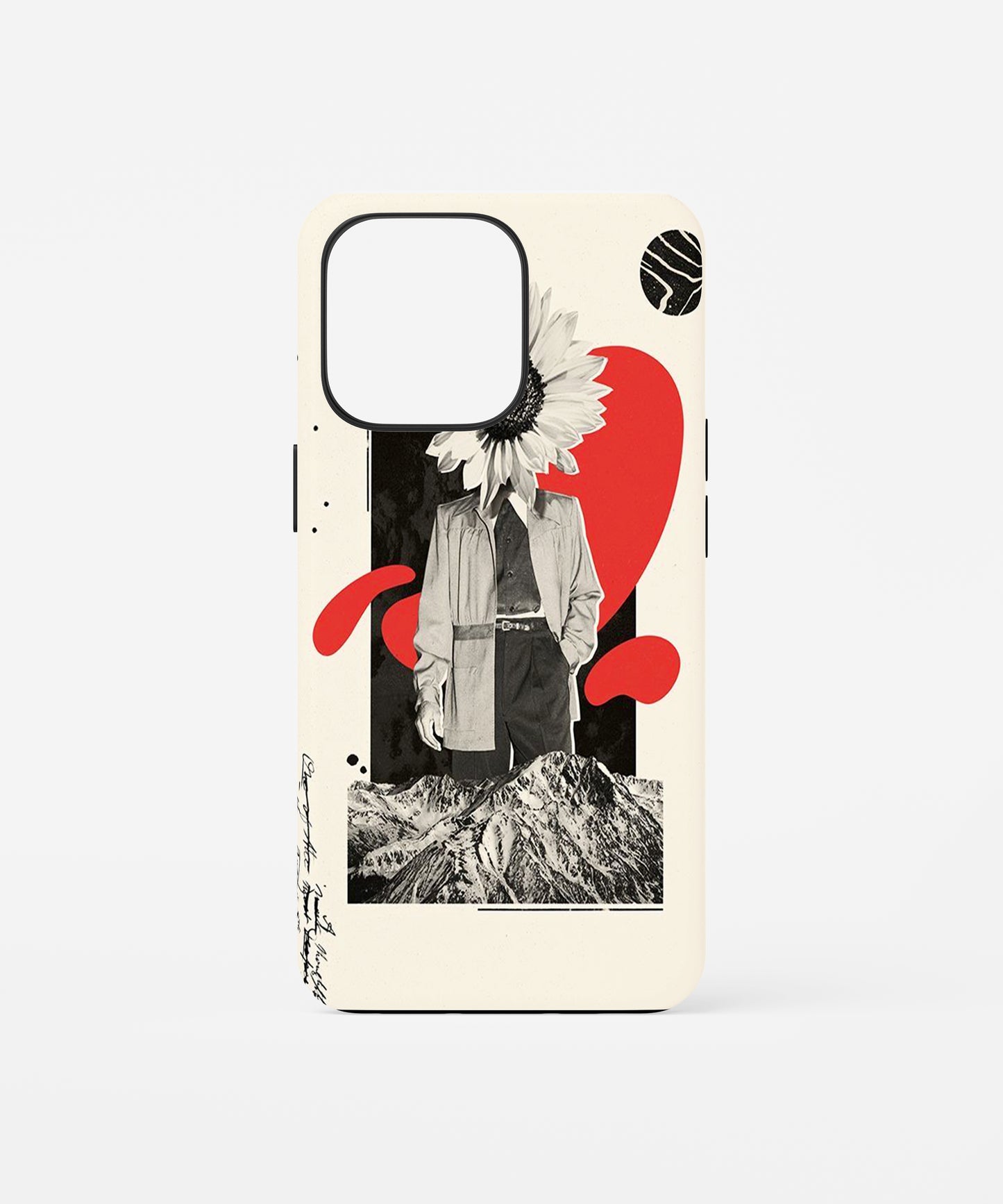 Surreal Flower Head Phone Case
