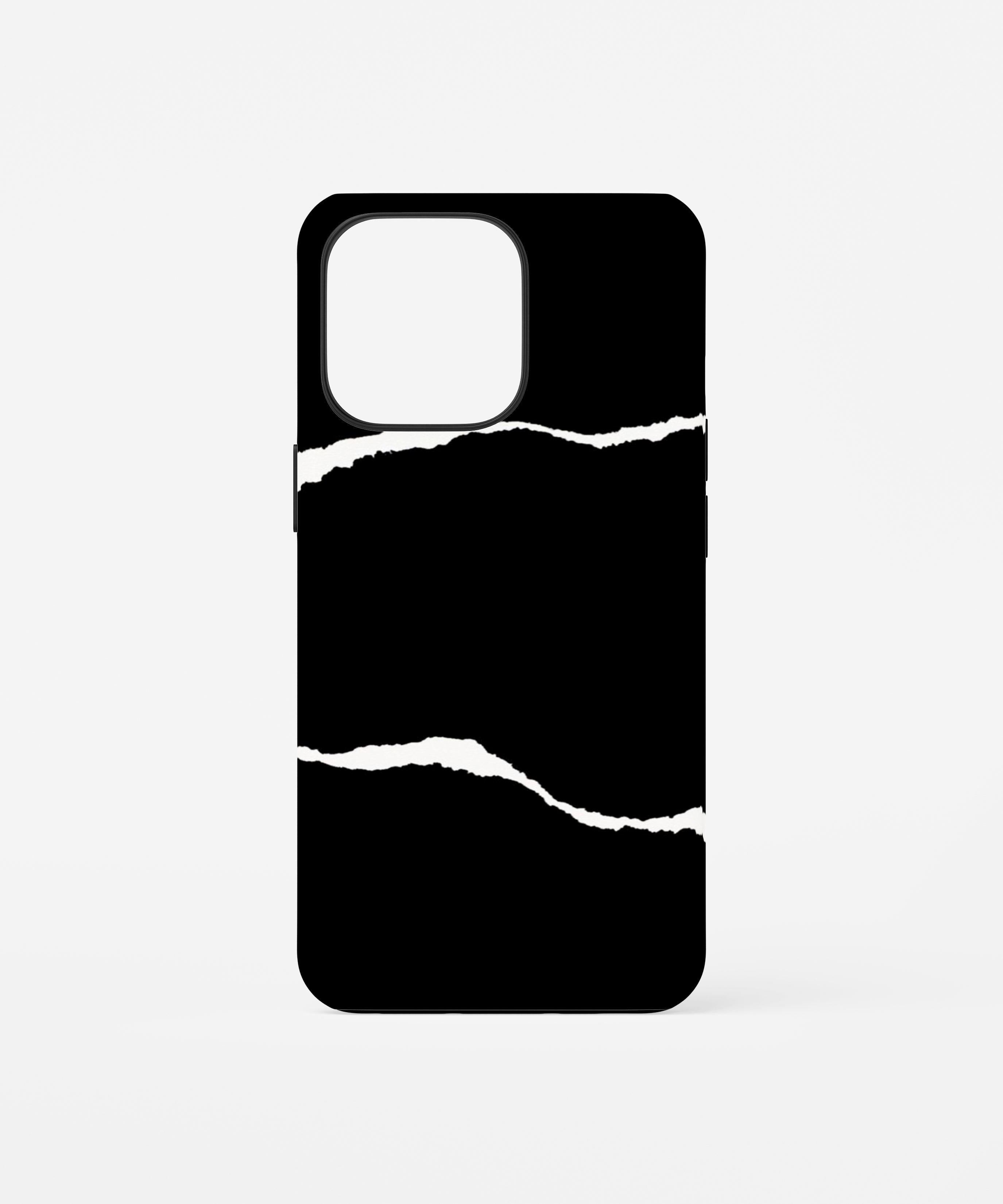 Minimal Black Phone Case