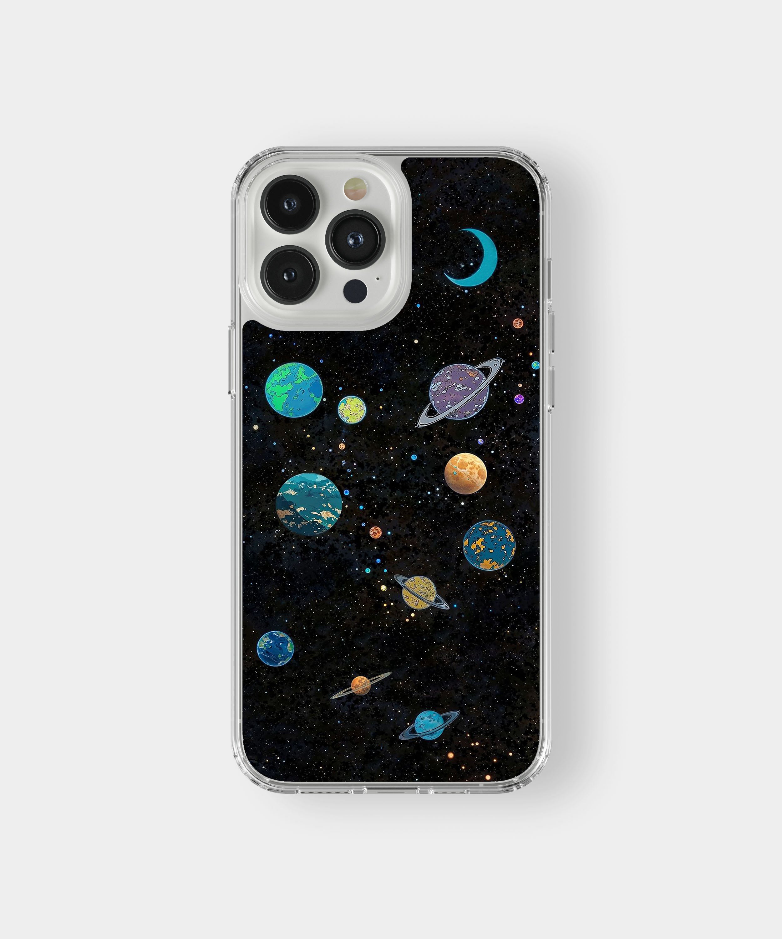 Galaxy Planets Phone Case