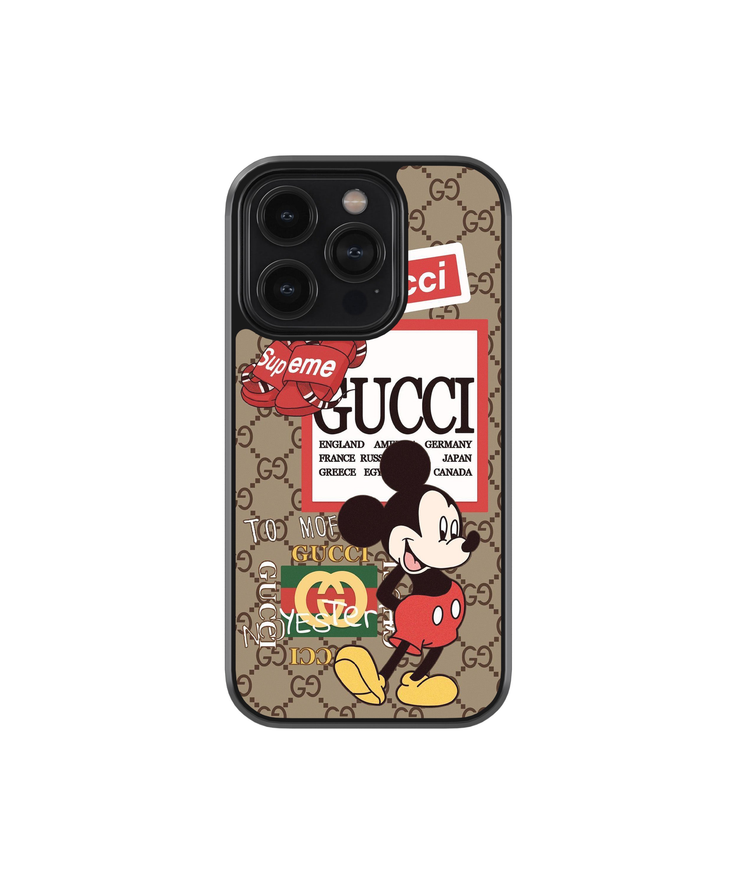 Gucci x Cartoon Phone Case.